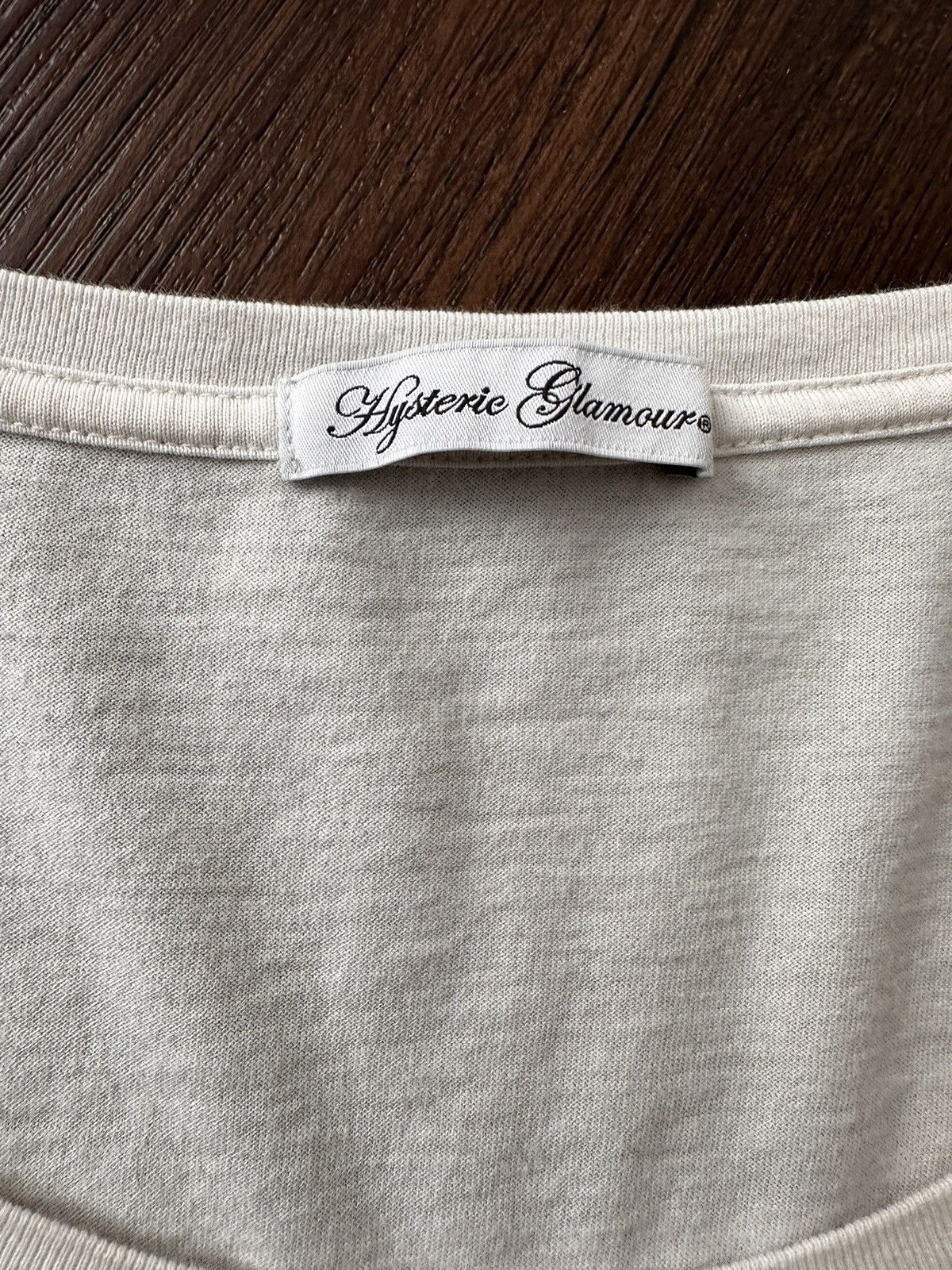 Hysteric Glamour Hysteric Glamour Hysteric Times Long Sleeve T Shirt Size US S / EU 44-46 / 1 - 3 Thumbnail