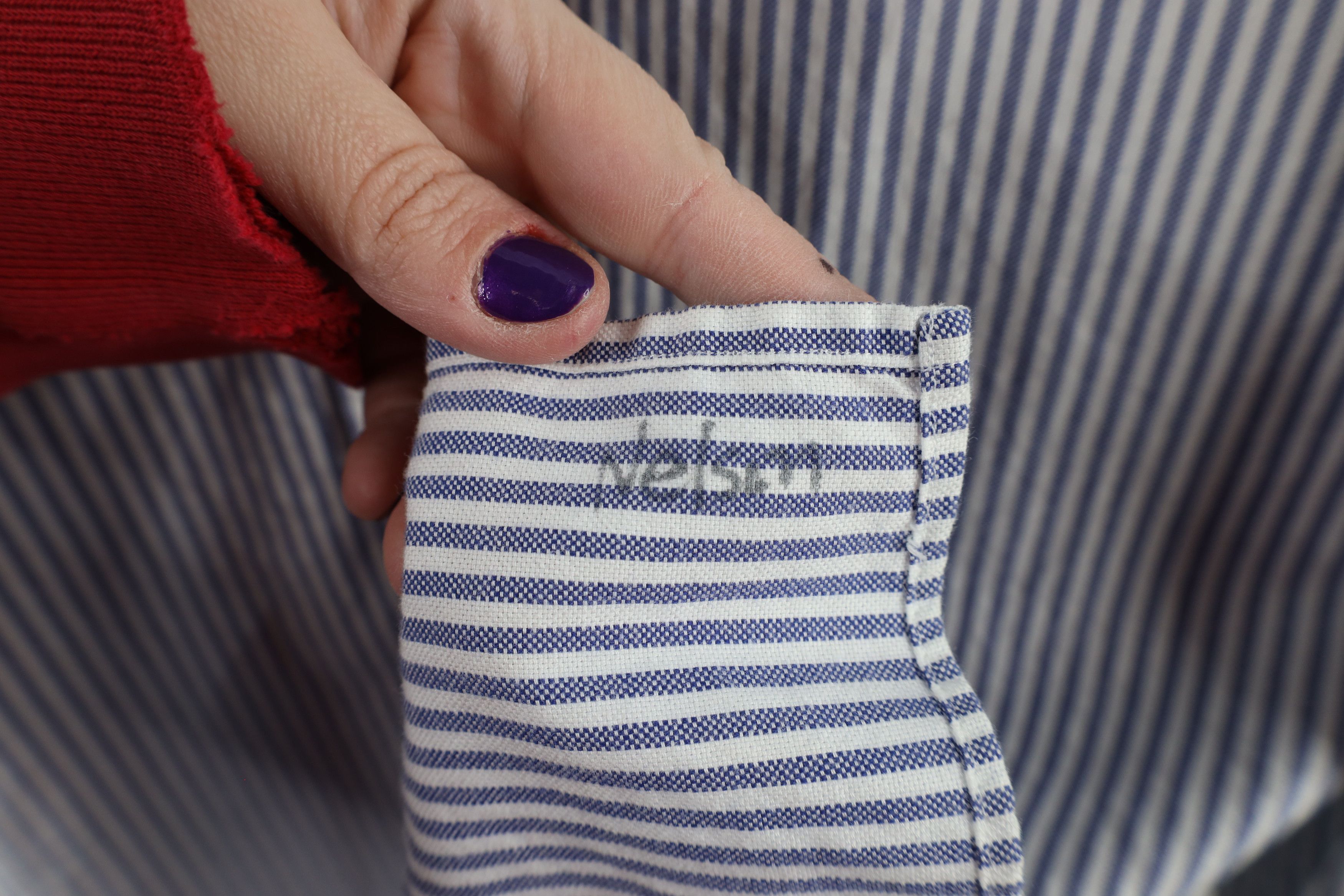 Ralph Lauren × Vintage Vintage 90s Ralph Lauren Striped Athletic Club Button Shirt Size US L / EU 52-54 / 3 - 4 Thumbnail