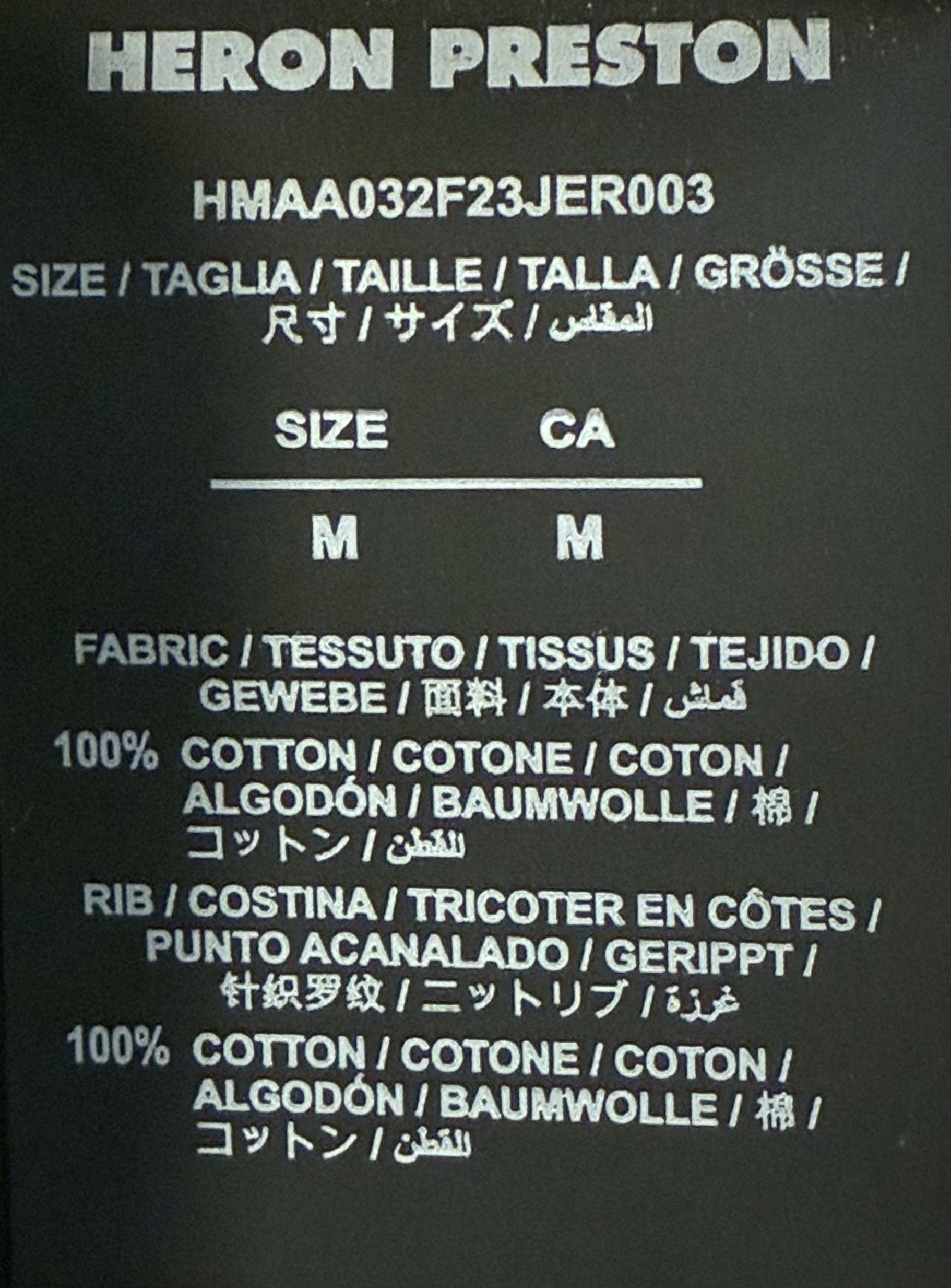 Heron Preston Heron Preston Censored Heron Tee 'Purple' Size US M / EU 48-50 / 2 - 6 Thumbnail