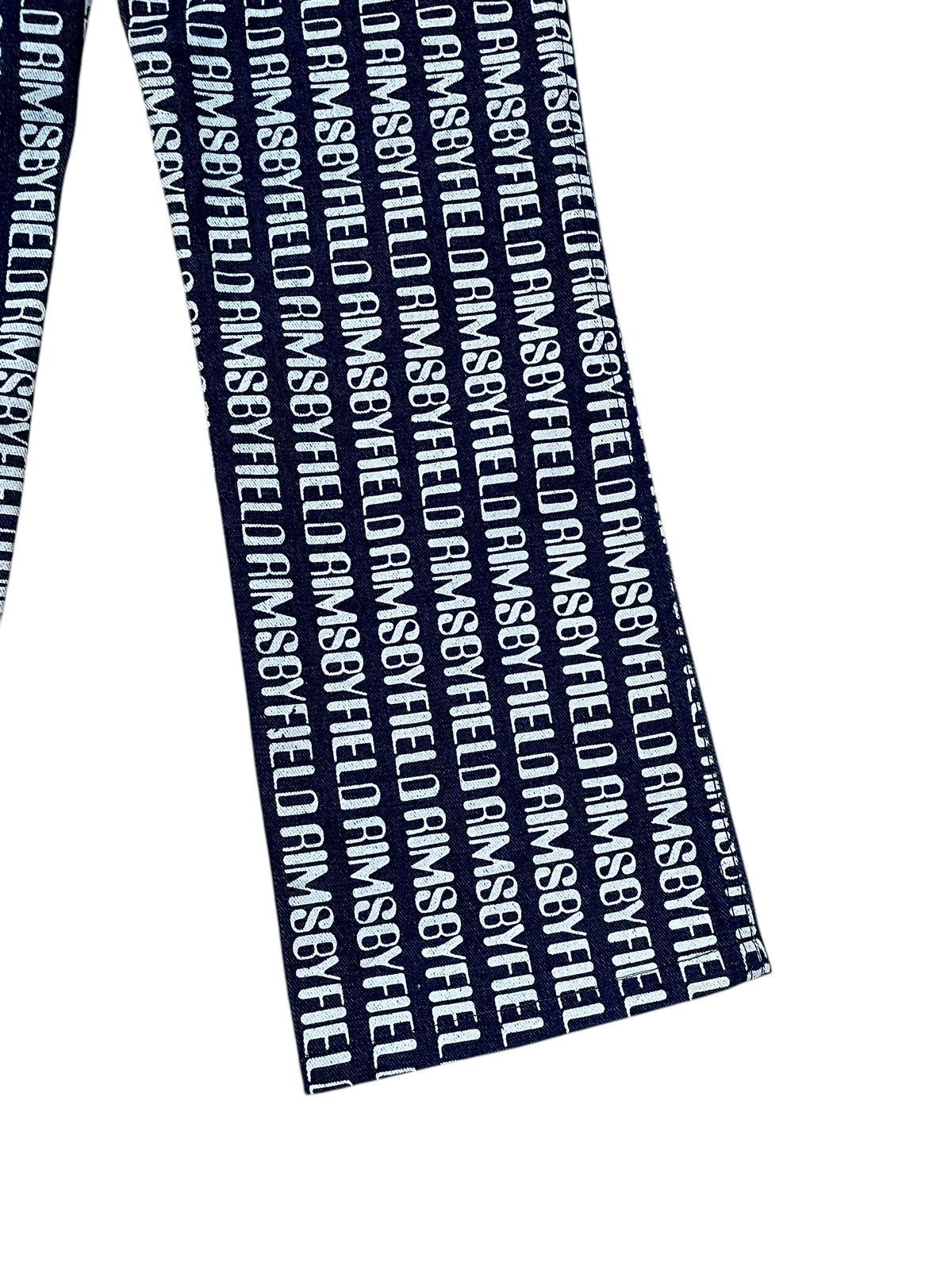 Hysteric Glamour × Japanese Brand × Vintage Vintage Japanese Brand Rimsby Field Denim Fullprint 2000s Size US 29 - 6 Thumbnail