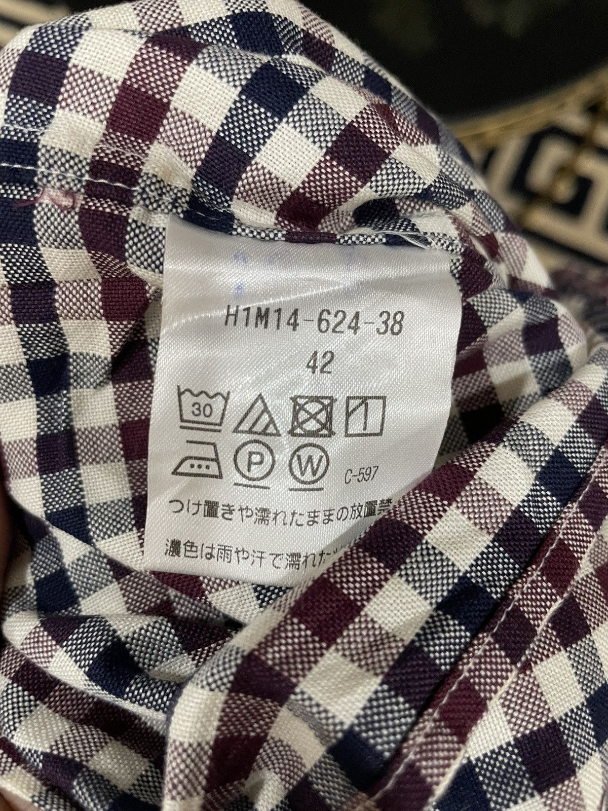 Mackintosh MACKINTOSH PHILOSOPHY PLAIDS TARTAN WORKSHIRT GUSSET SIZE 42 Size US M / EU 48-50 / 2 - 6 Thumbnail