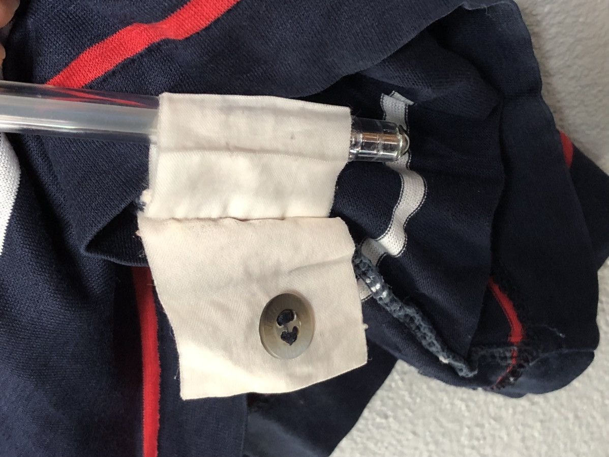 Givenchy Givenchy Polos Keywest Sailing Ship Logo Stripe Tee Size US L / EU 52-54 / 3 - 16 Thumbnail