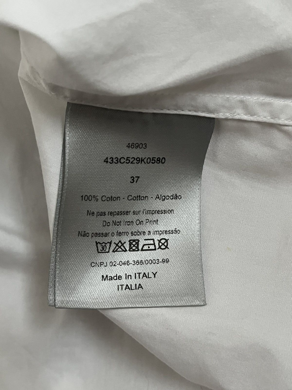 Dior Dior SS18 ‘Standing In The Club One Night’ button up Size US S / EU 44-46 / 1 - 6 Thumbnail