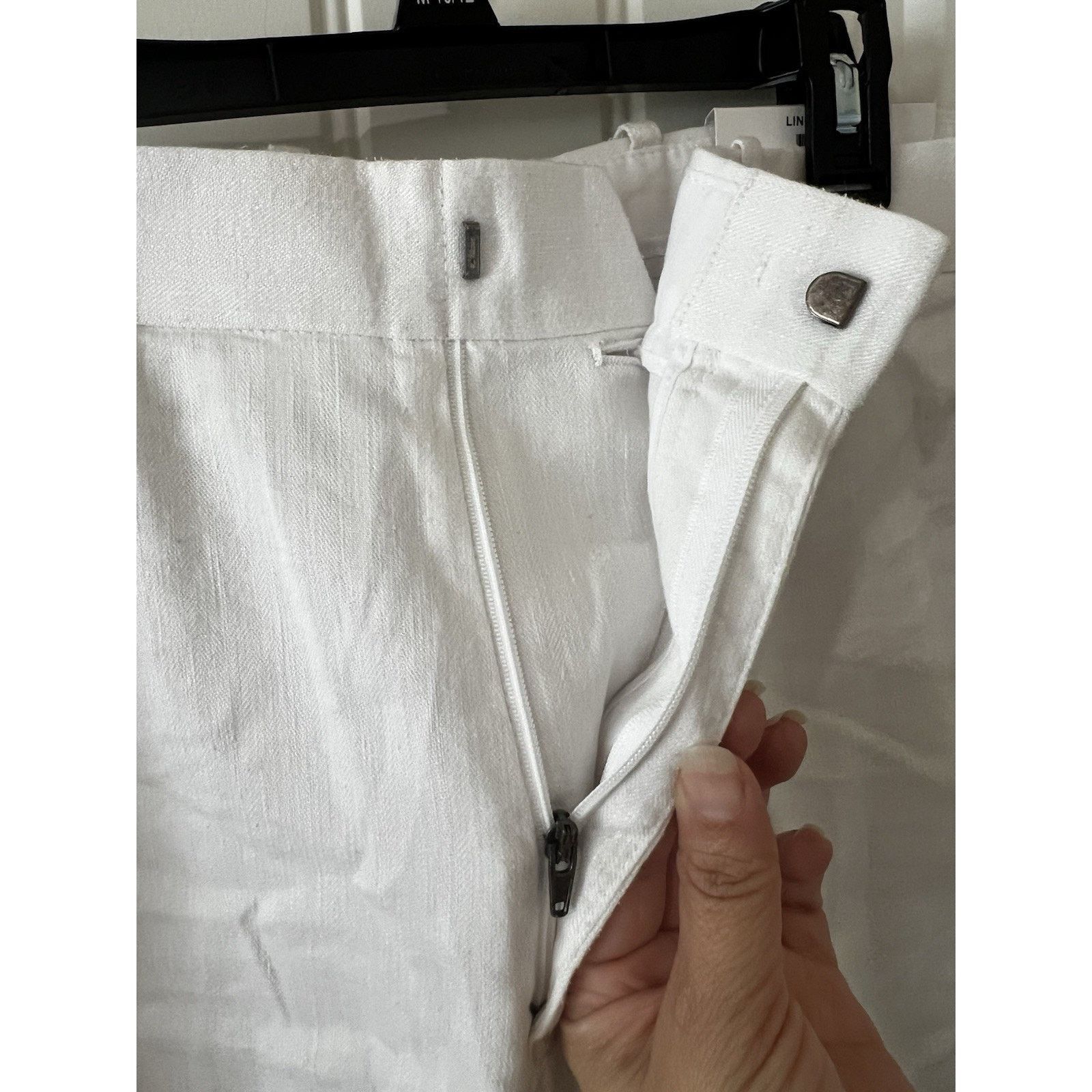 Alfani Bright linen Stretch shorts 32 Waist Flat Front Lightweight Size 32" / US 10 / IT 46 - 6 Thumbnail
