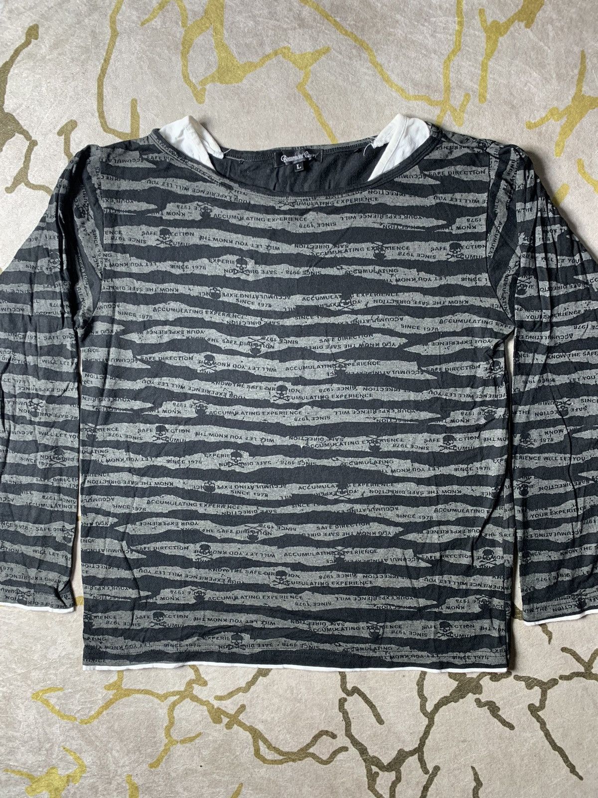 Vintage Japanese Beaumont Carr punk Gothic Longsleeve Size US L / EU 52-54 / 3 - 1 Thumbnail