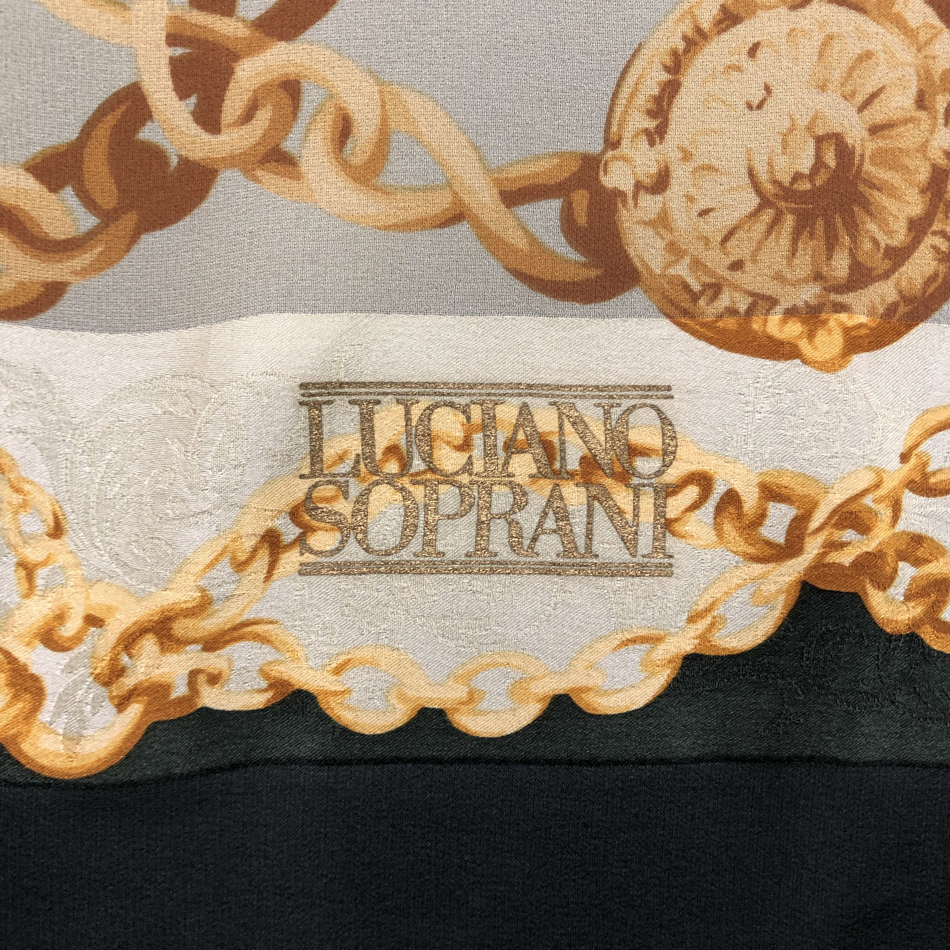 Designer × Other × Vintage Vintage Luciano Soprani SILK Scarf Twill Stole Wraps Scarves Size ONE SIZE - 13 Thumbnail