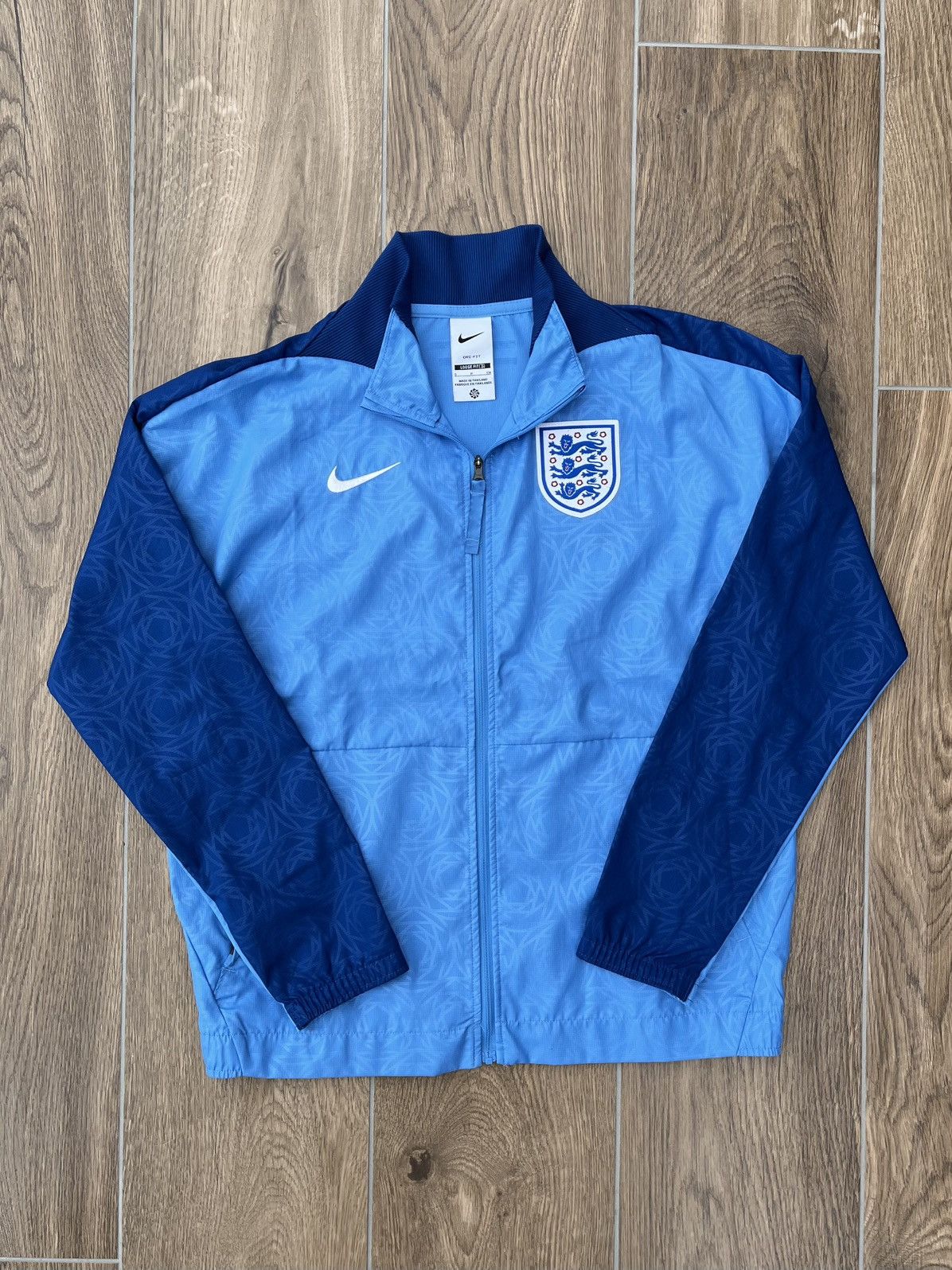 Nike Nike England Trainingsjacke | S | Babyblau & Dunkelblau Size US S / EU 44-46 / 1 - 1 Thumbnail