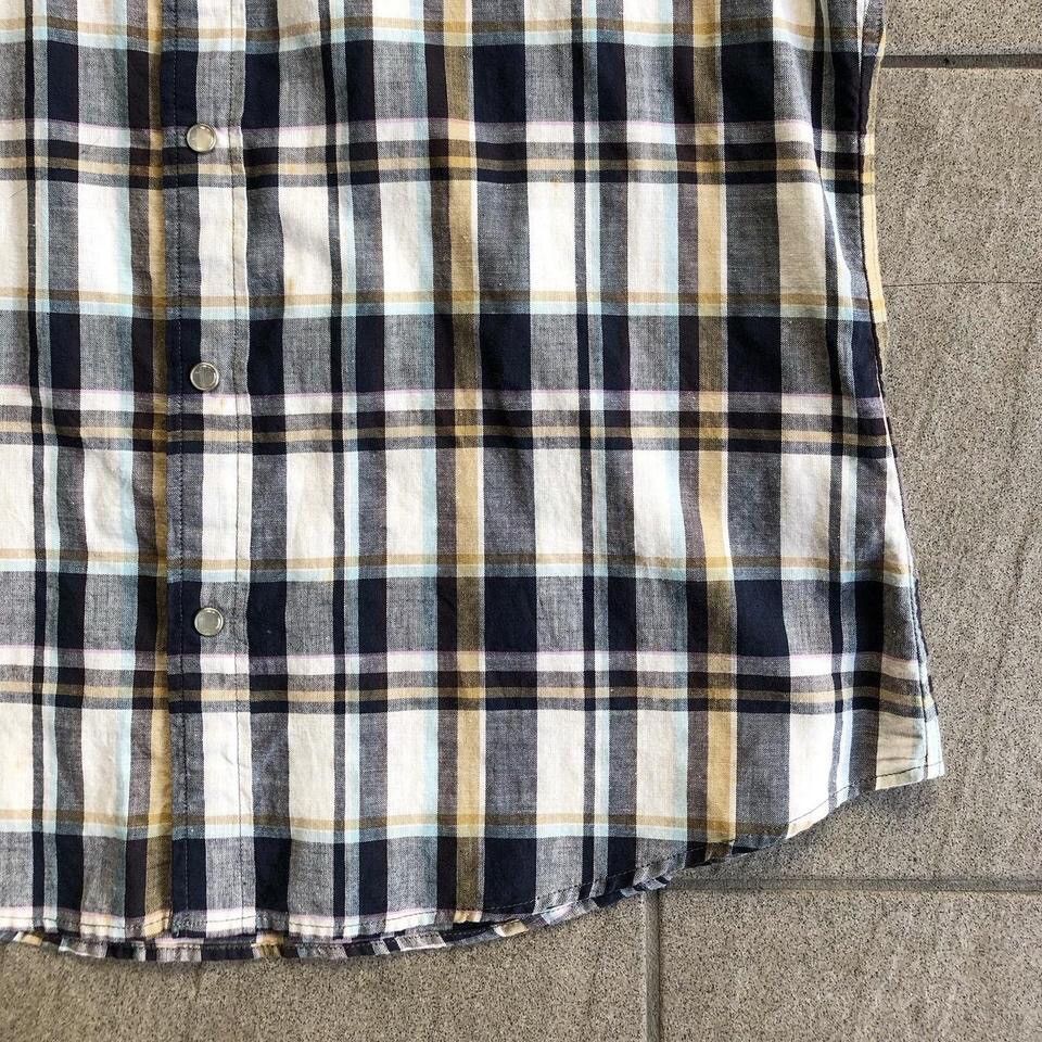 PPFM PPFM western style plaid button up shirt Size US S / EU 44-46 / 1 - 3 Thumbnail