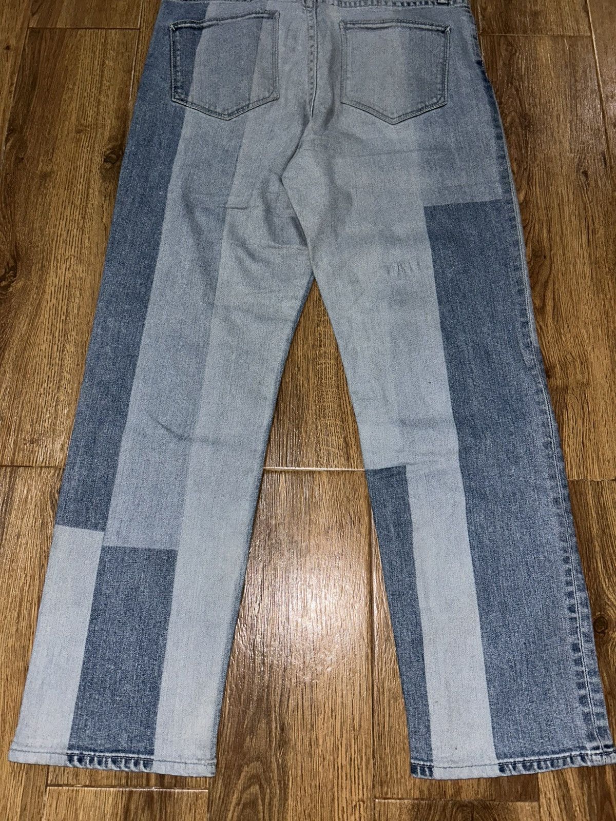 GOSTAR DE FUGA Gostar de Fuga Paneled Straight Denim Pants Size US 30 / EU 46 - 7 Thumbnail