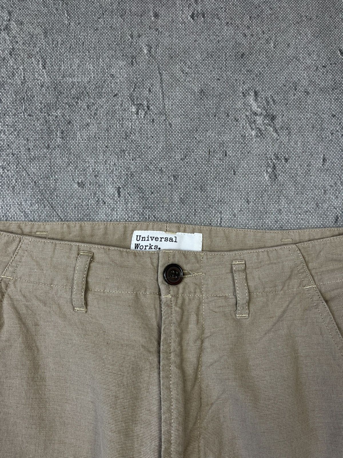 Universal Works Universal Works Linen Beige Shorts Size US 28 / EU 44 - 2 Thumbnail