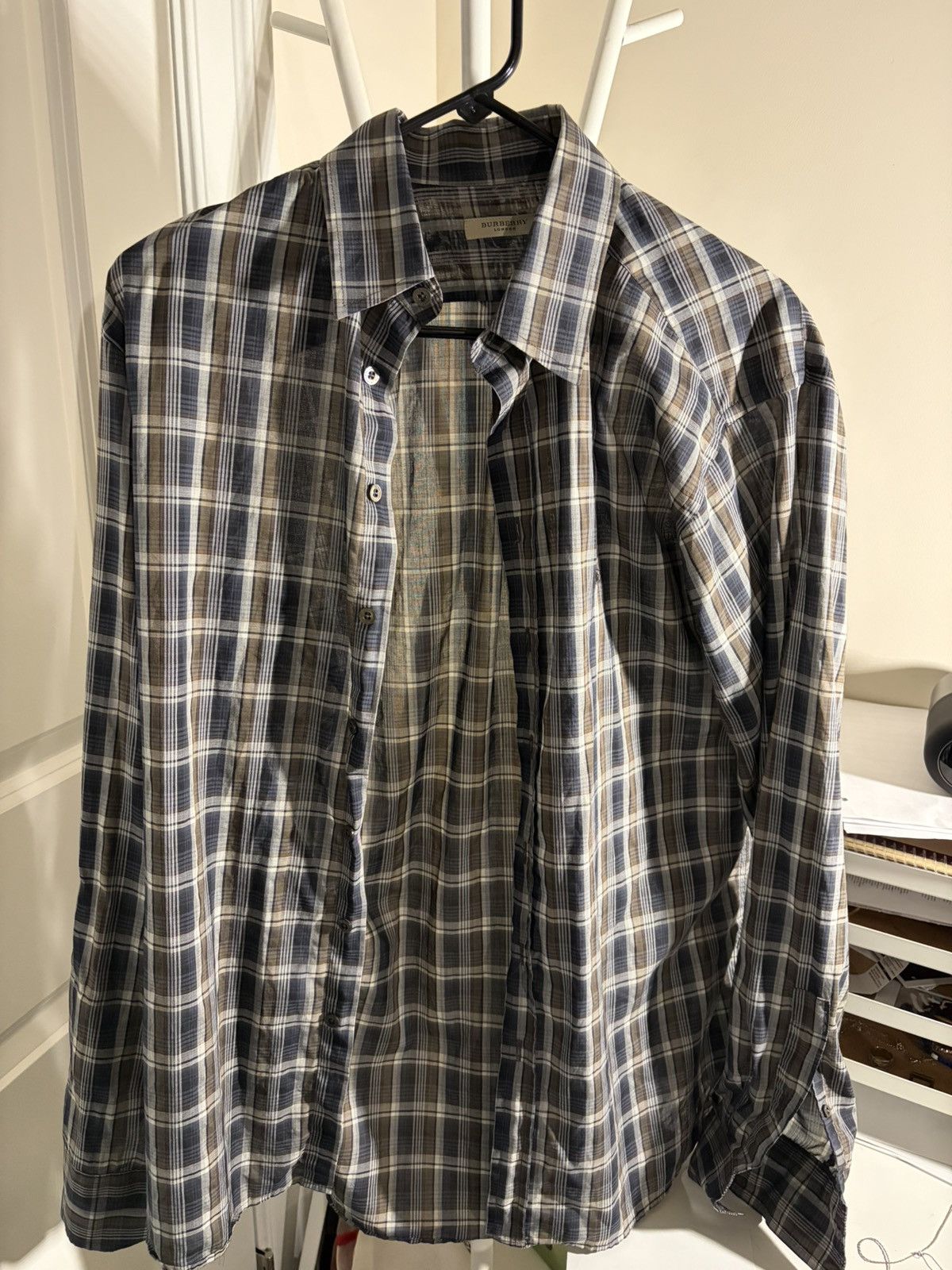 Burberry Burberry Button Up Shirt Size US M / EU 48-50 / 2 - 1 Thumbnail