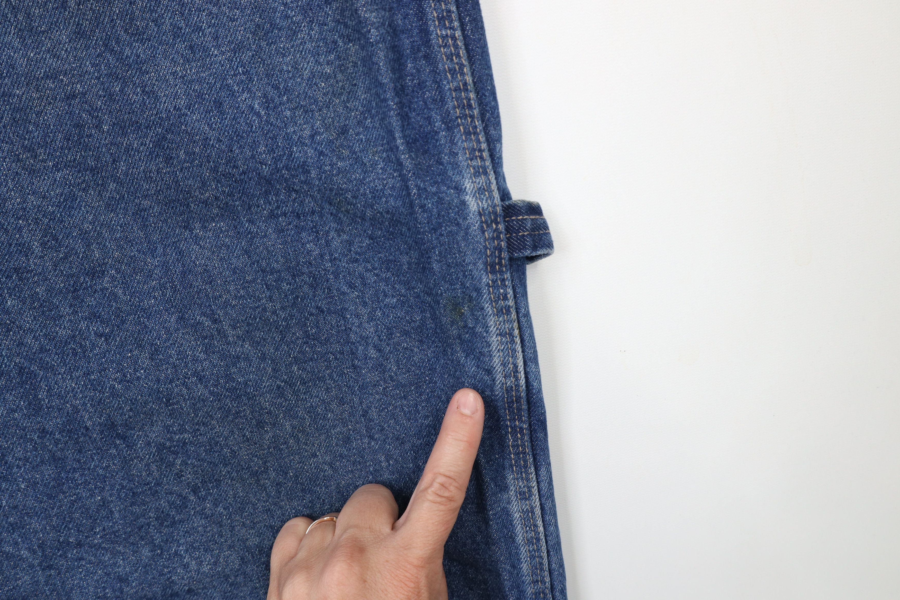 Vintage Vintage Bulwark FR Flame Resistant Wide Leg Dungaree Jeans Size US 38 / EU 54 - 6 Thumbnail