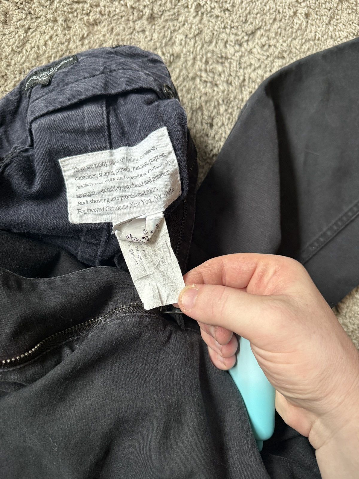 Black Engineered Garments 'Ground Pants'