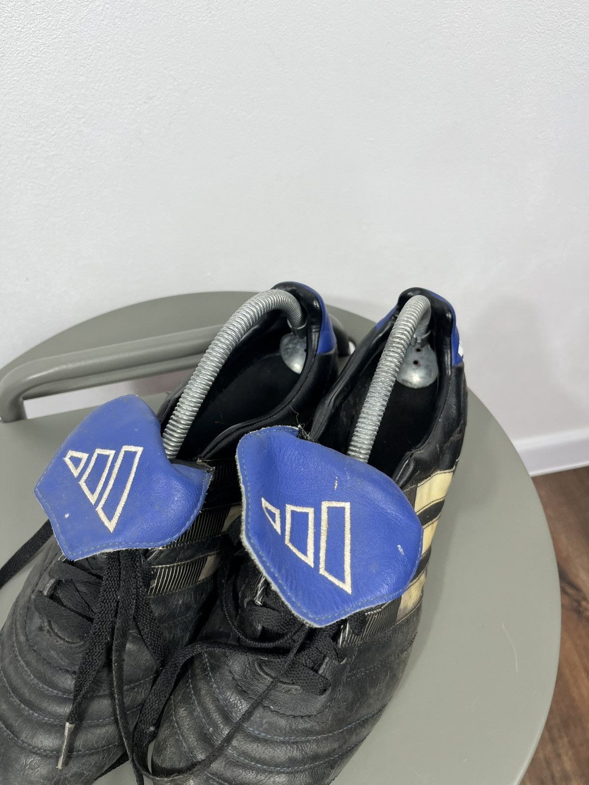 Adidas Vintage adidas Football Boots Cleats Black Blue EU 42 Size US 9 / EU 42 - 11 Thumbnail