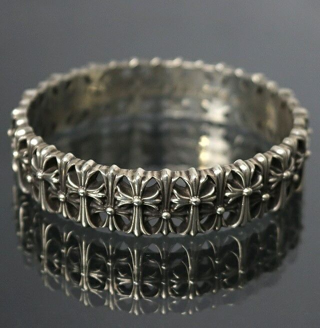 Chrome Hearts Chrome Hearts Cemetery Cross Bangle Size ONE SIZE - 1 Thumbnail