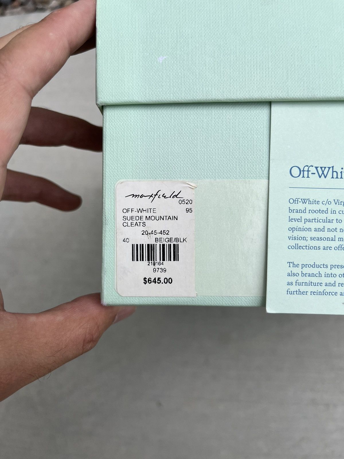 Off-White Off-White Mountain Cleat ‘Beige’ Size US 7.5 / EU 40-41 - 7 Thumbnail