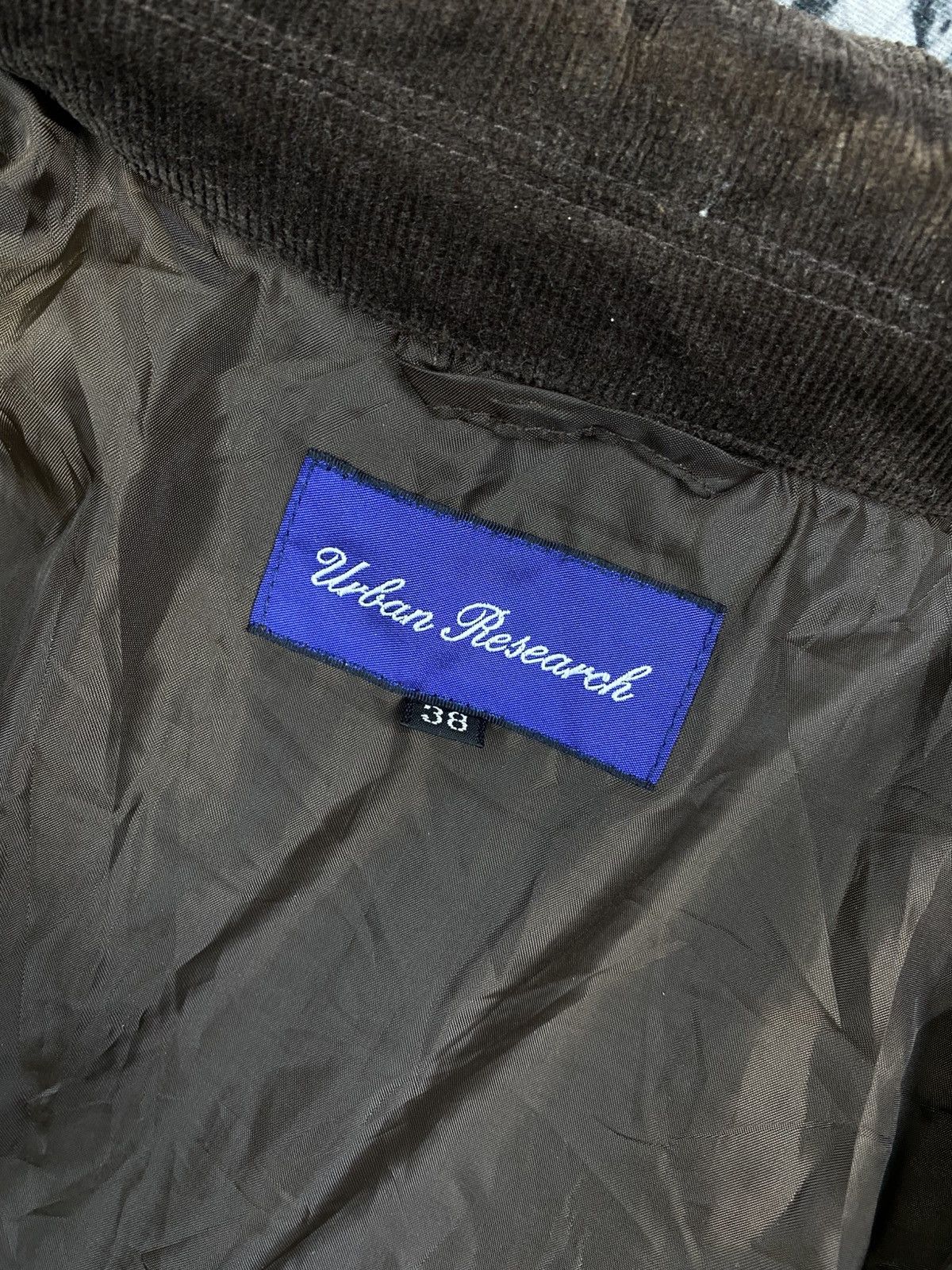 URBAN RESEARCH DOORS Vintage Urban Research Brown Corduroy Zipper Jacket Size US M / EU 48-50 / 2 - 12 Thumbnail
