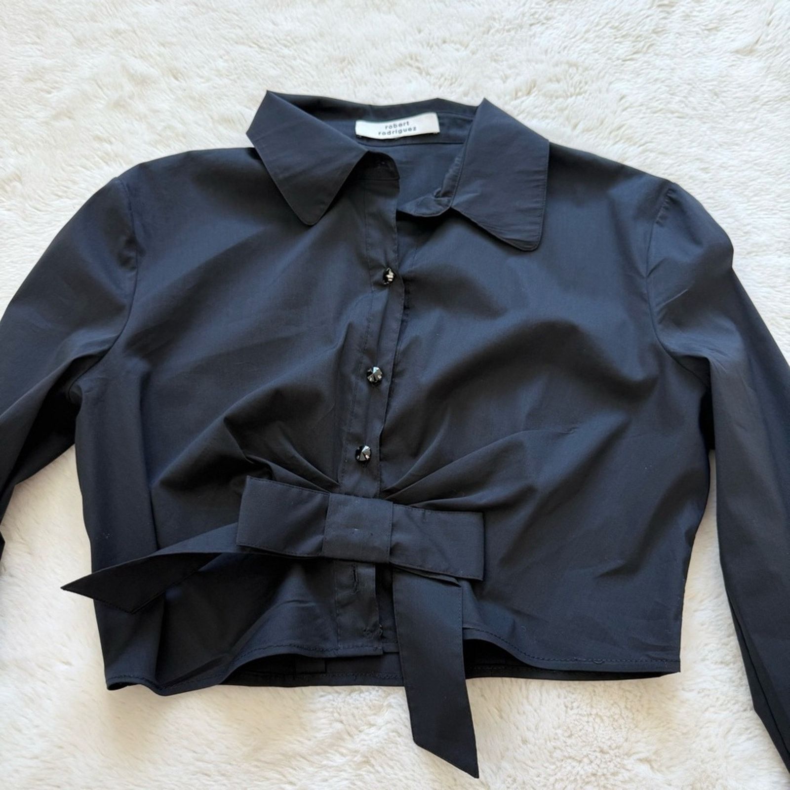 Robert Rodriguez Robert Rodriquez women black shirt size S Size S / US 4 / IT 40 - 7 Thumbnail