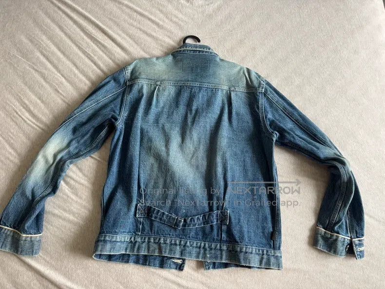 Neighborhood Neighborhood Chinese Tunic Jacket Denim Size US L / EU 52-54 / 3 - 7 Thumbnail