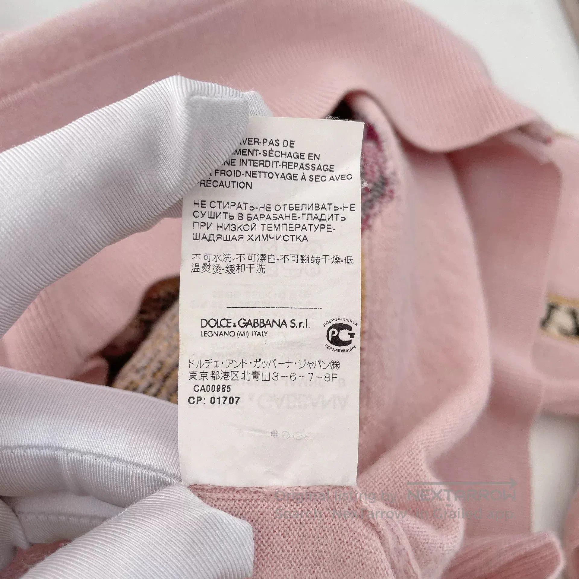 Dolce & Gabbana Dolce&Gabbana Pink Embroidered Top. Size S / US 4 / IT 40 - 8 Thumbnail