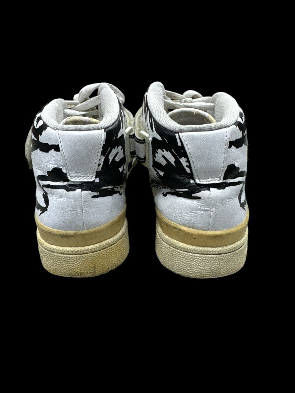 Adidas VINTAGE 2008 ADIDAS FORUM DRAWN SHOES 10US Size US 10 / EU 43 - 4 Thumbnail