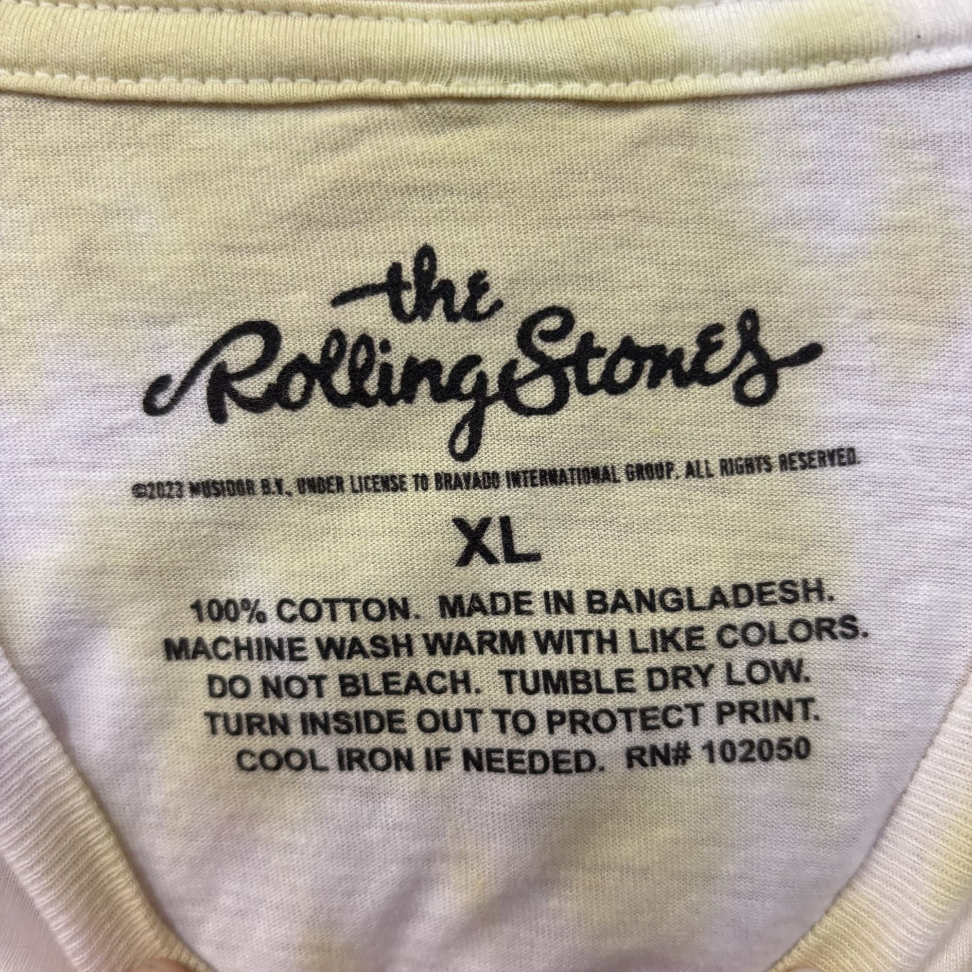 The Rolling Stones Rolling Stones Hot lips Sunset Tie Dye T-Shirt XL Size US XL / EU 56 / 4 - 4 Thumbnail
