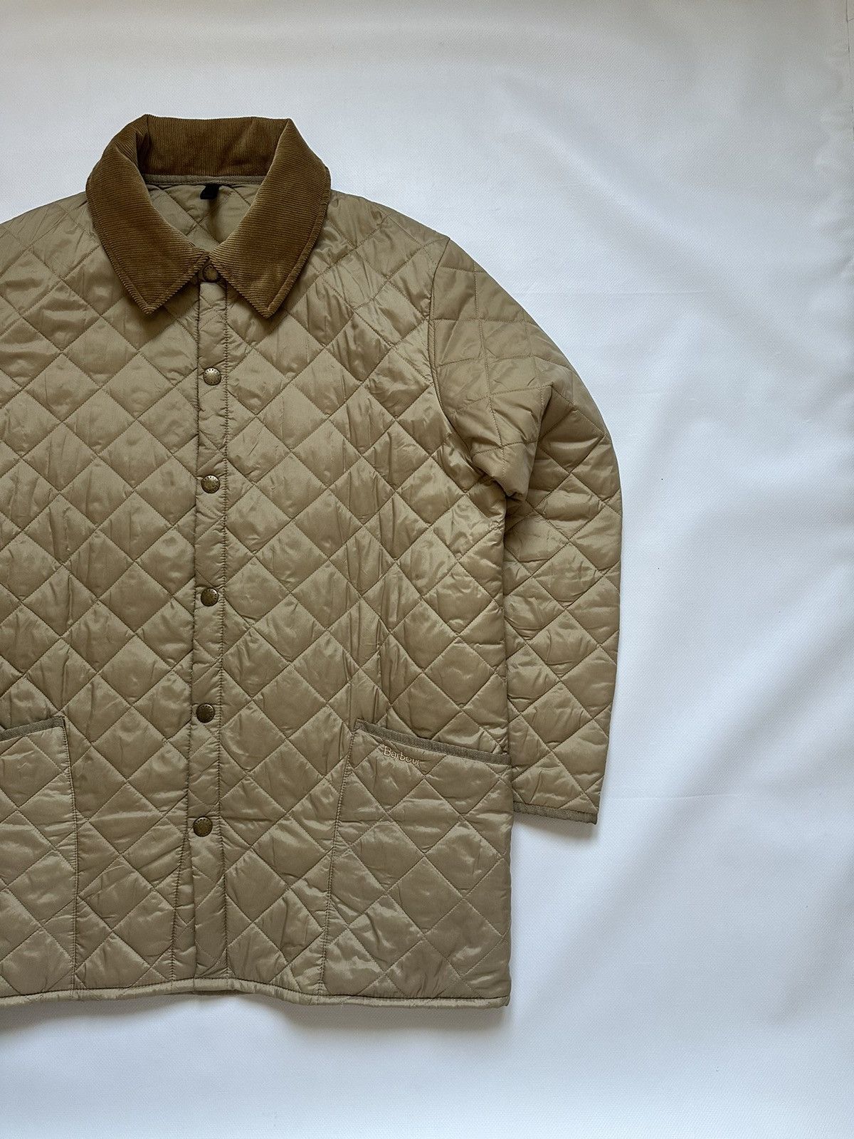 Barbour Vintage Barbour Quilted Jacket Size US L / EU 52-54 / 3 - 3 Thumbnail