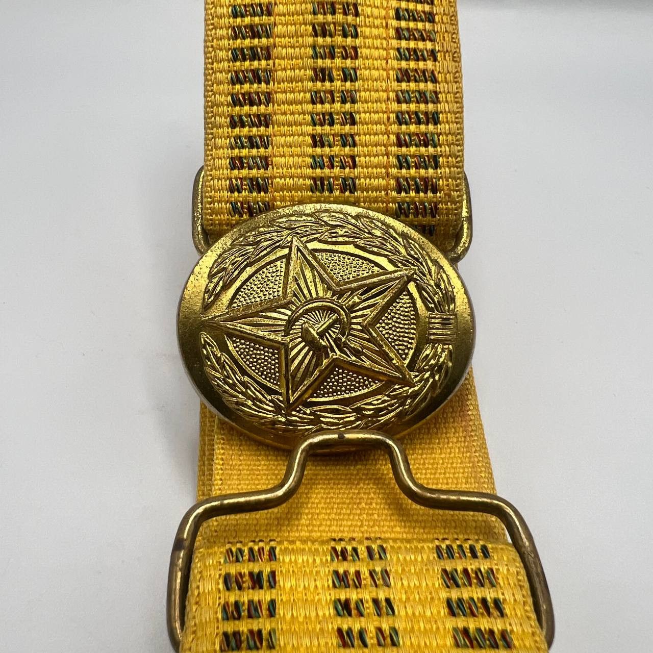 Vintage Vintage USSR Military Soldiers Army Officer's Belt Uniform Size ONE SIZE - 7 Thumbnail