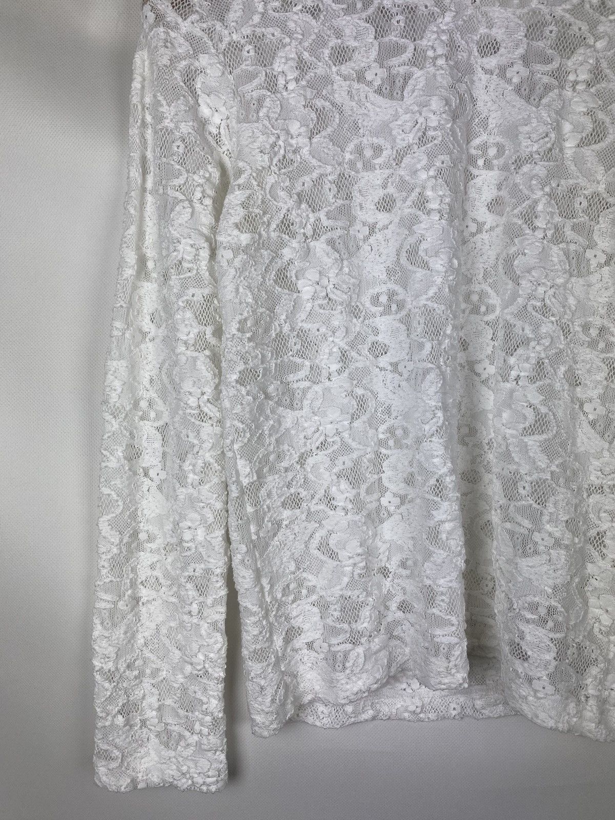Comme des Garcons BNWT! Junya Watanabe Comme Des Garçons lace tunic blouse Size S / US 4 / IT 40 - 7 Thumbnail