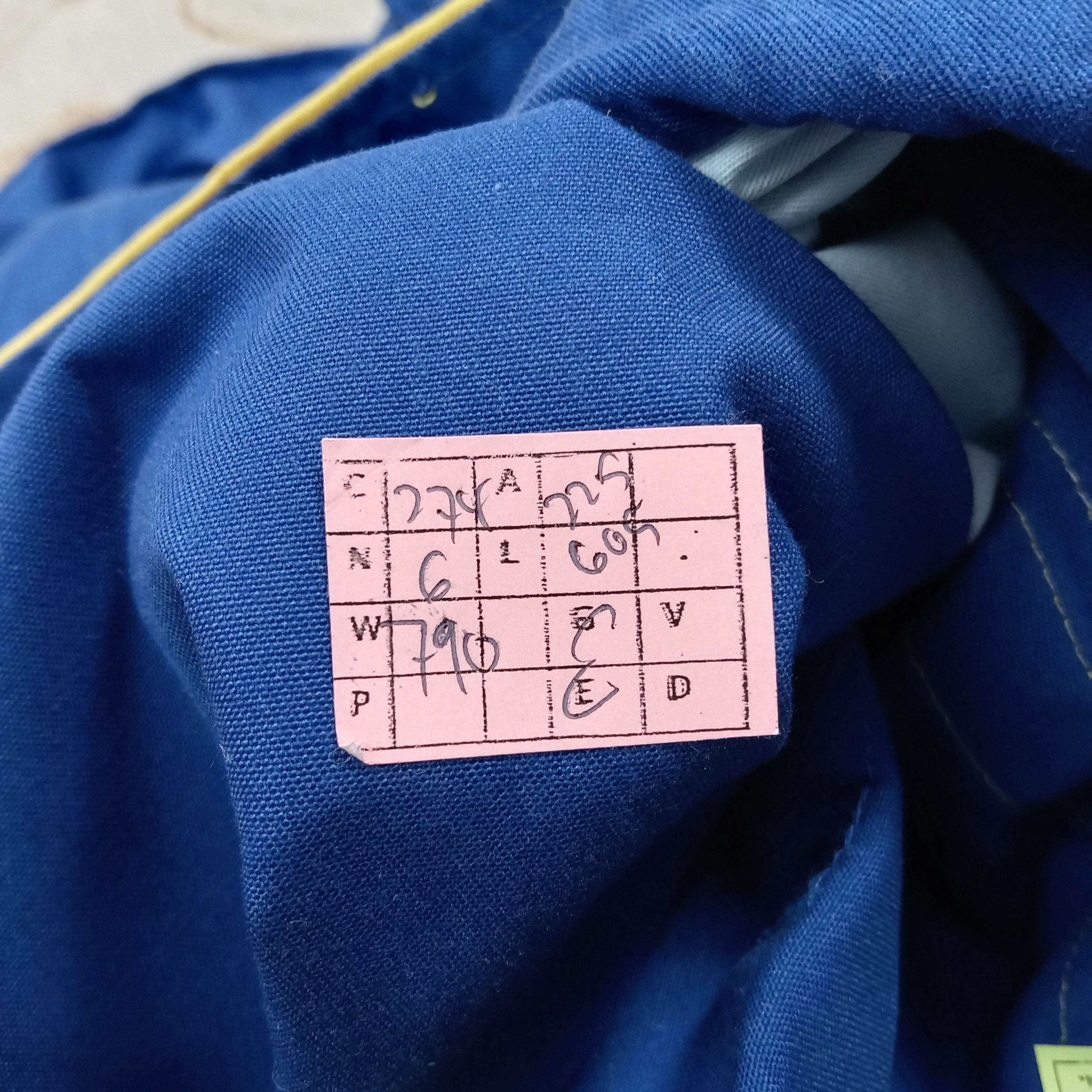 Japanese Brand Subaru Rally Team Racing Work Coverall Jacket C274N6 Size US L / EU 52-54 / 3 - 14 Thumbnail