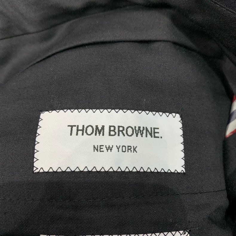 Thom Browne Thom Browne Size 3 Four-striped wool suit shorts 2506-Next Size US 27 - 4 Thumbnail