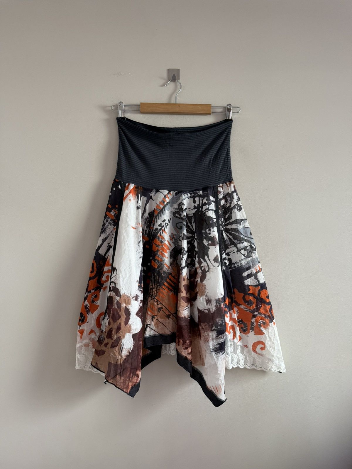 Other Beate Heymann Asymmetric Printed Skirt Size 34" / US 12 / IT 48 - 1 Thumbnail