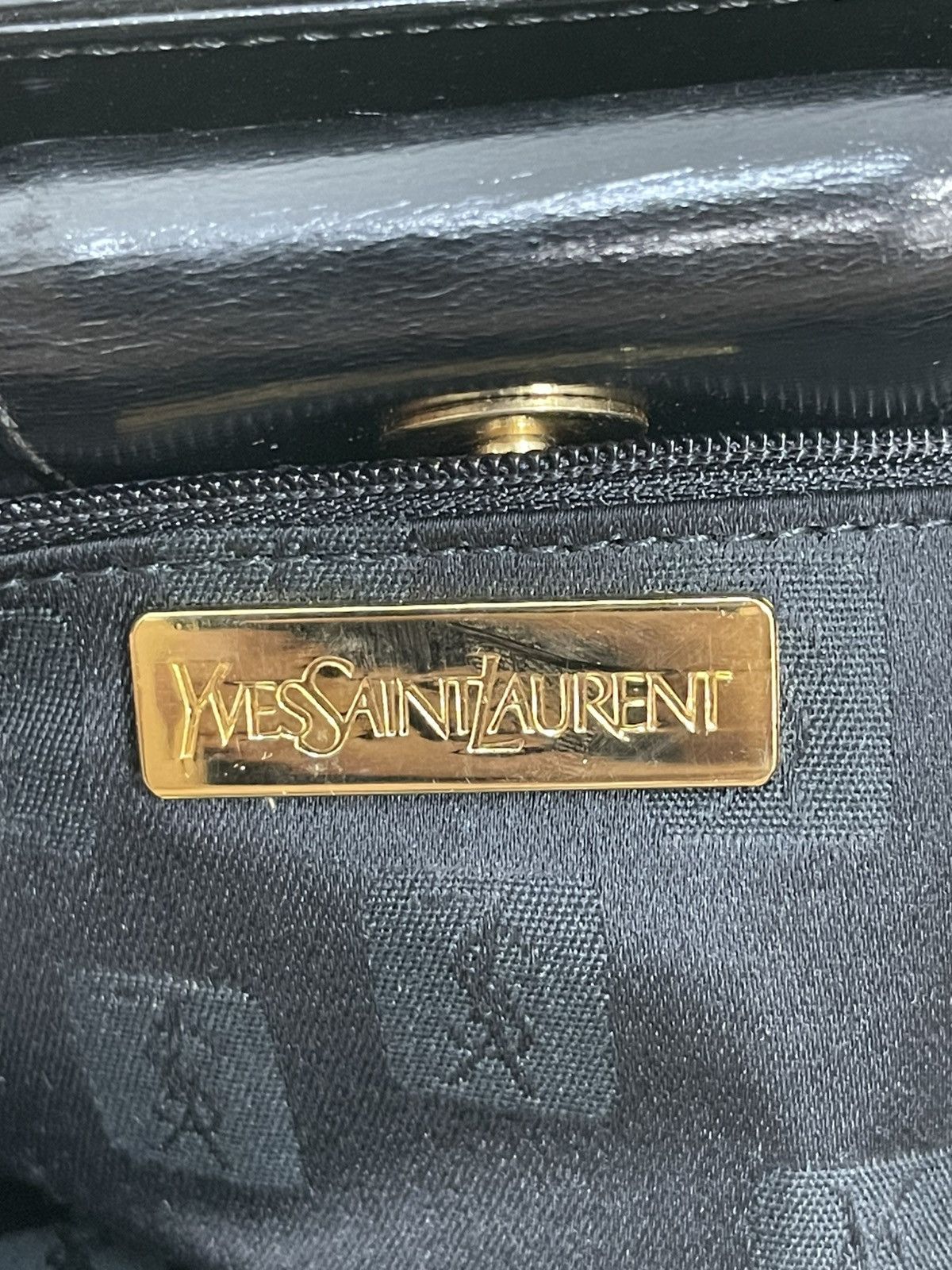 Yves Saint Laurent Full Leather YSL Yves Saint Laurent Vtg Hand Bag 1🟩6 Size ONE SIZE - 21 Thumbnail