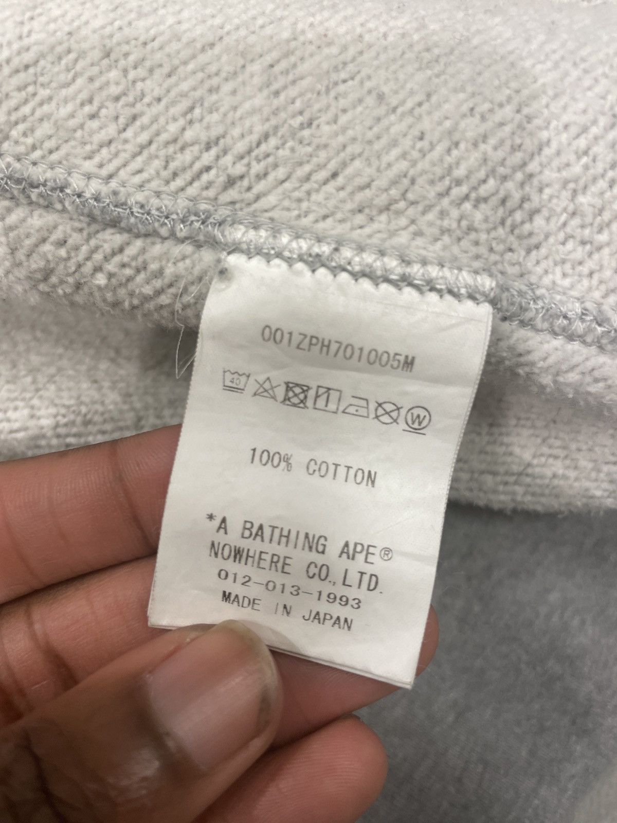 Bape Bape Grey and Camo full zip Size US L / EU 52-54 / 3 - 4 Thumbnail