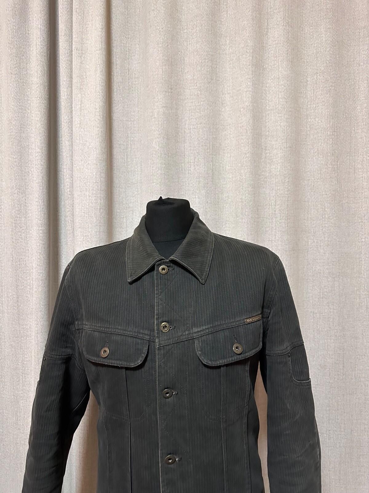 Dolce & Gabbana AW2003 Dolce & Gabbana Grey Corduroy Buttoned Jacket Sz M Size US M / EU 48-50 / 2 - 2 Thumbnail