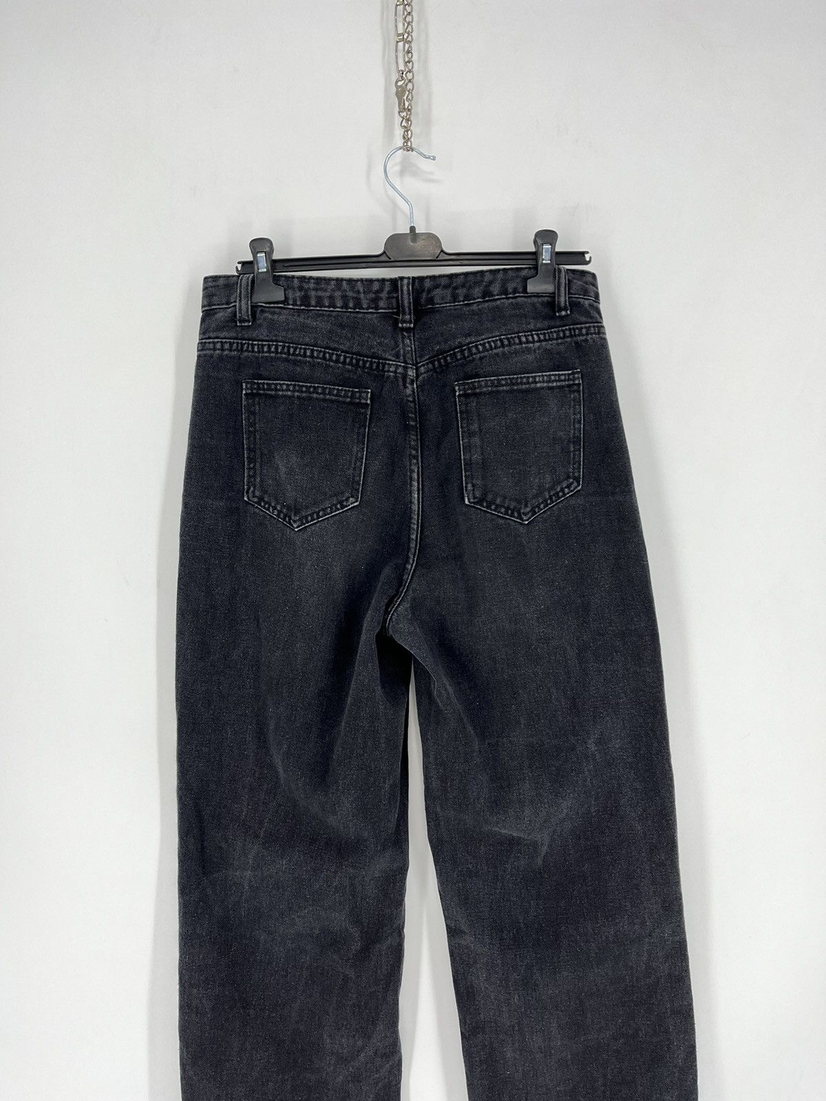 Vintage Vintage Lightning Print Tie Dye Men Straight Jeans Trousers Size US 30 / EU 46 - 6 Thumbnail