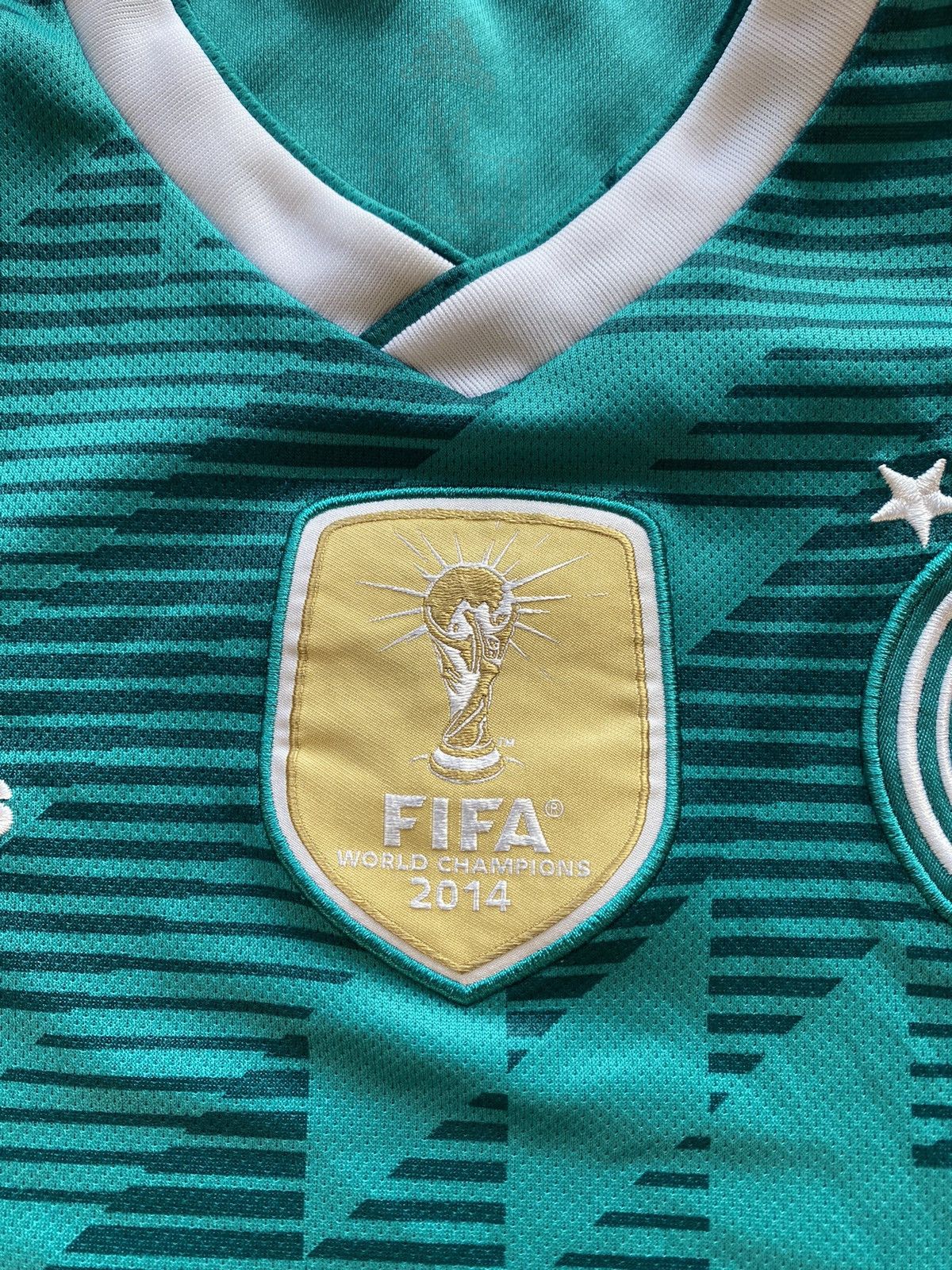 Adidas × Vintage Adidas Germany Soccer Jersey 2014 World Cup Champion Patch Size US M / EU 48-50 / 2 - 5 Thumbnail