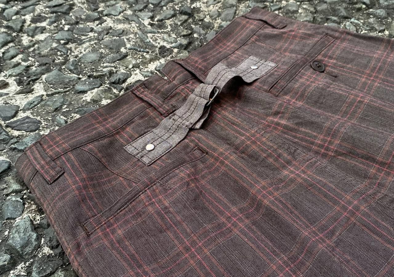 Junya Watanabe JW MAN - CDG - Work Plaid Shorts Size US 30 / EU 46 - 4 Thumbnail