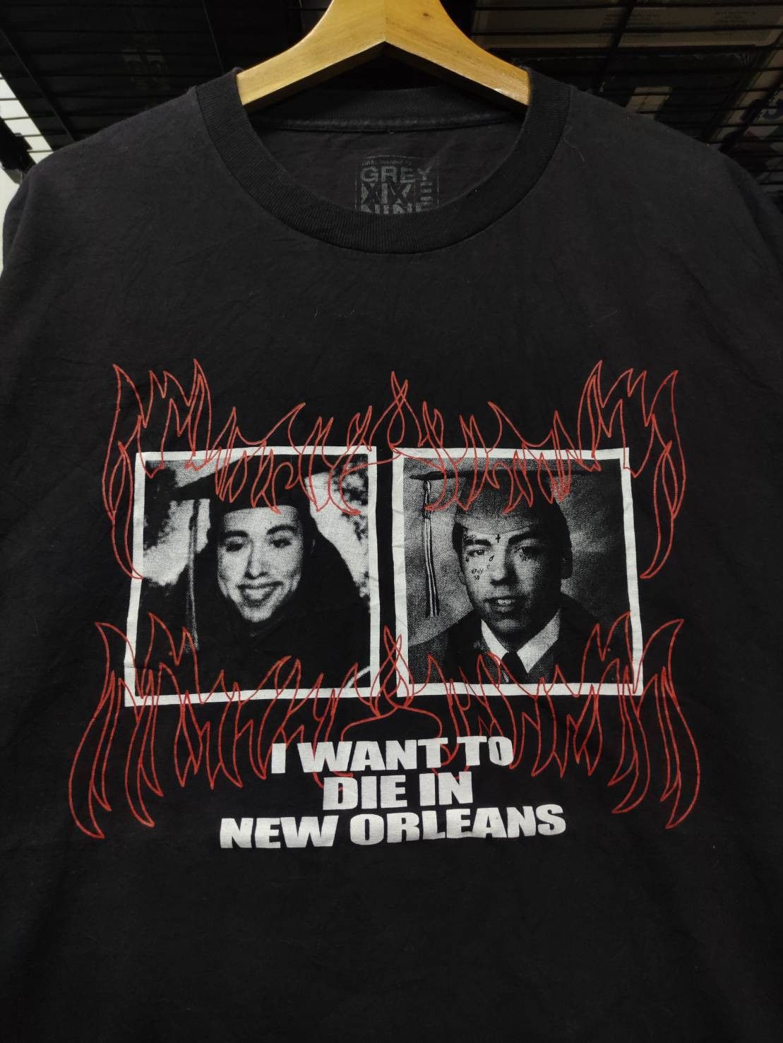 Fuck The Population × G59 Records $uicideboy$ " I Want To Die In New Orleans " T-Shirt Size US XXL / EU 58 / 5 - 1 Thumbnail