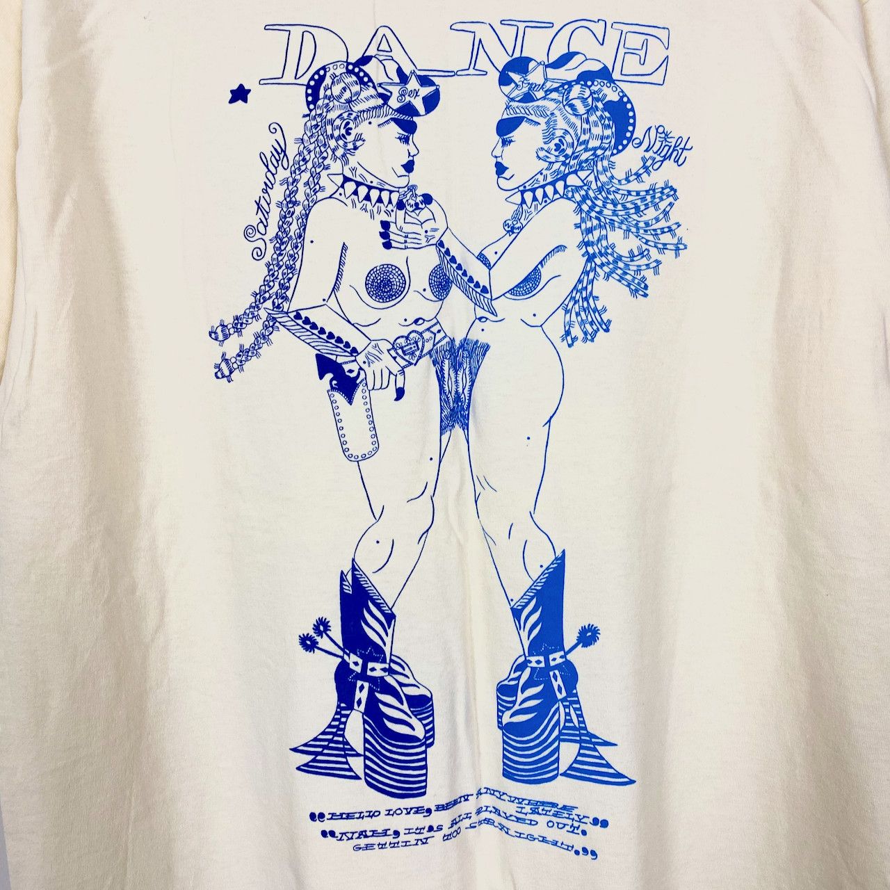 Other HEATHER BENJAMIN "2 COWGIRLS" TEE Size US XXL / EU 58 / 5 - 3 Thumbnail