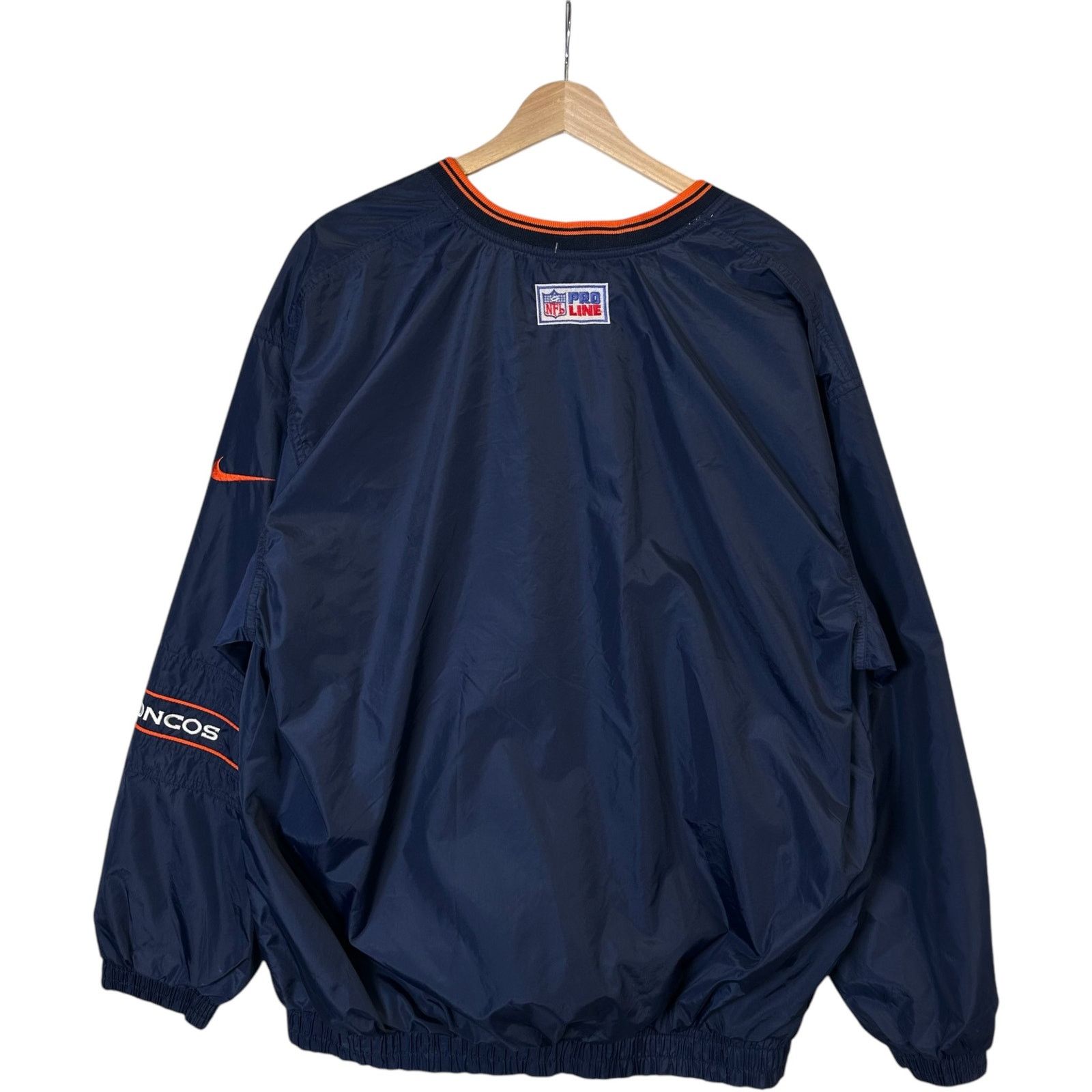 Nike Vintage Nike Denver Broncos Reversible Pullover Windbreaker Size US L / EU 52-54 / 3 - 11 Thumbnail