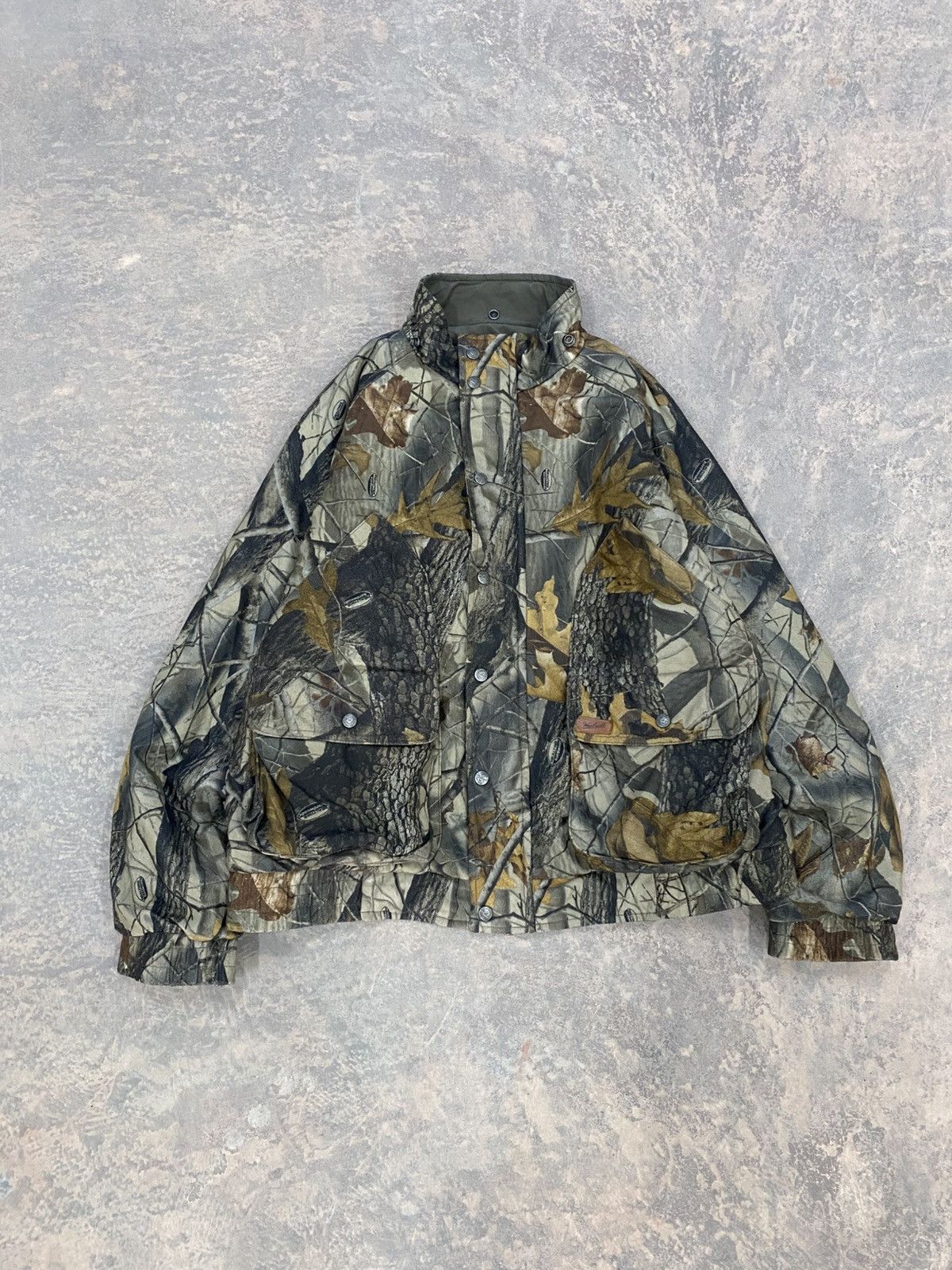 Vintage Woolrich Realtree Hunting Jacket Winter Reversible Size US L / EU 52-54 / 3 - 1 Thumbnail