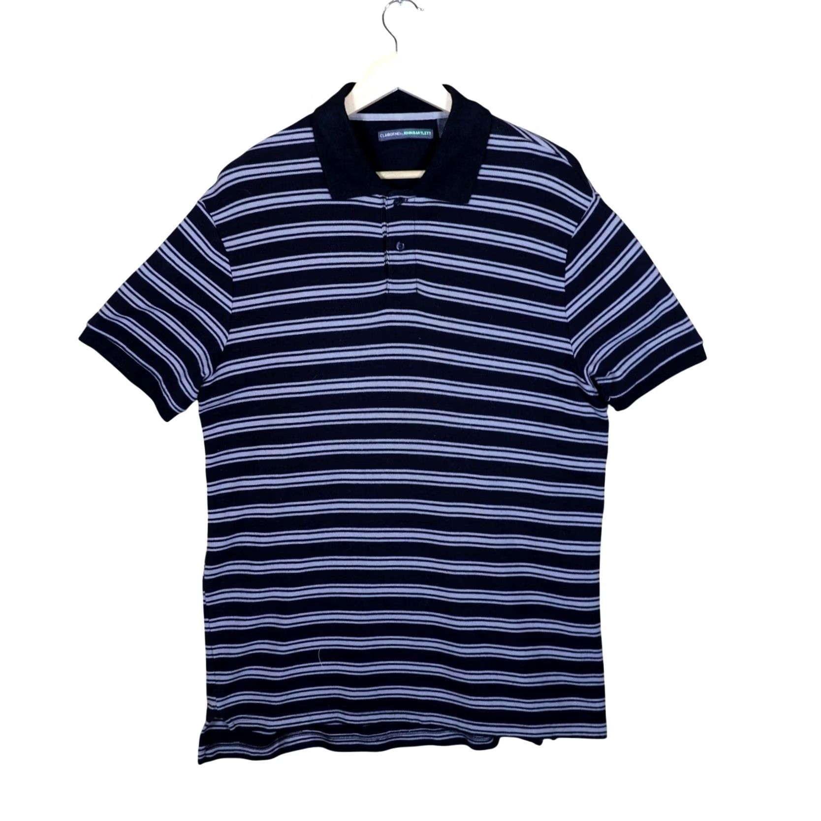 Vintage JOHN BARTLETT Claiborne Polo Shirt Mens Medium Black Short Sleeve Size US M / EU 48-50 / 2 - 3 Thumbnail