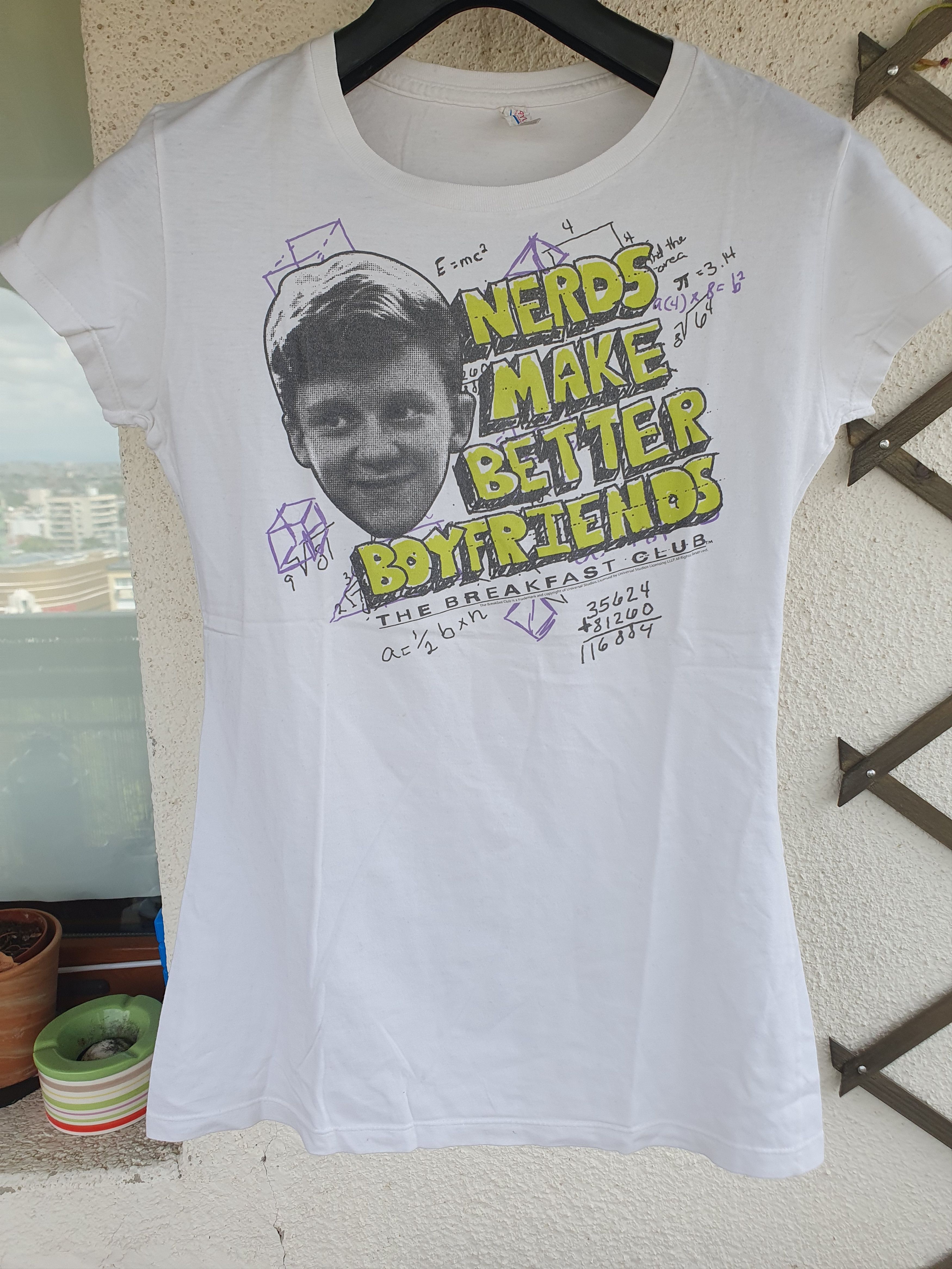 Swagger Breakfast Club Women's Nerds Make Better Boyfriends t-shirt Size L / US 10 / IT 46 - 1 Thumbnail