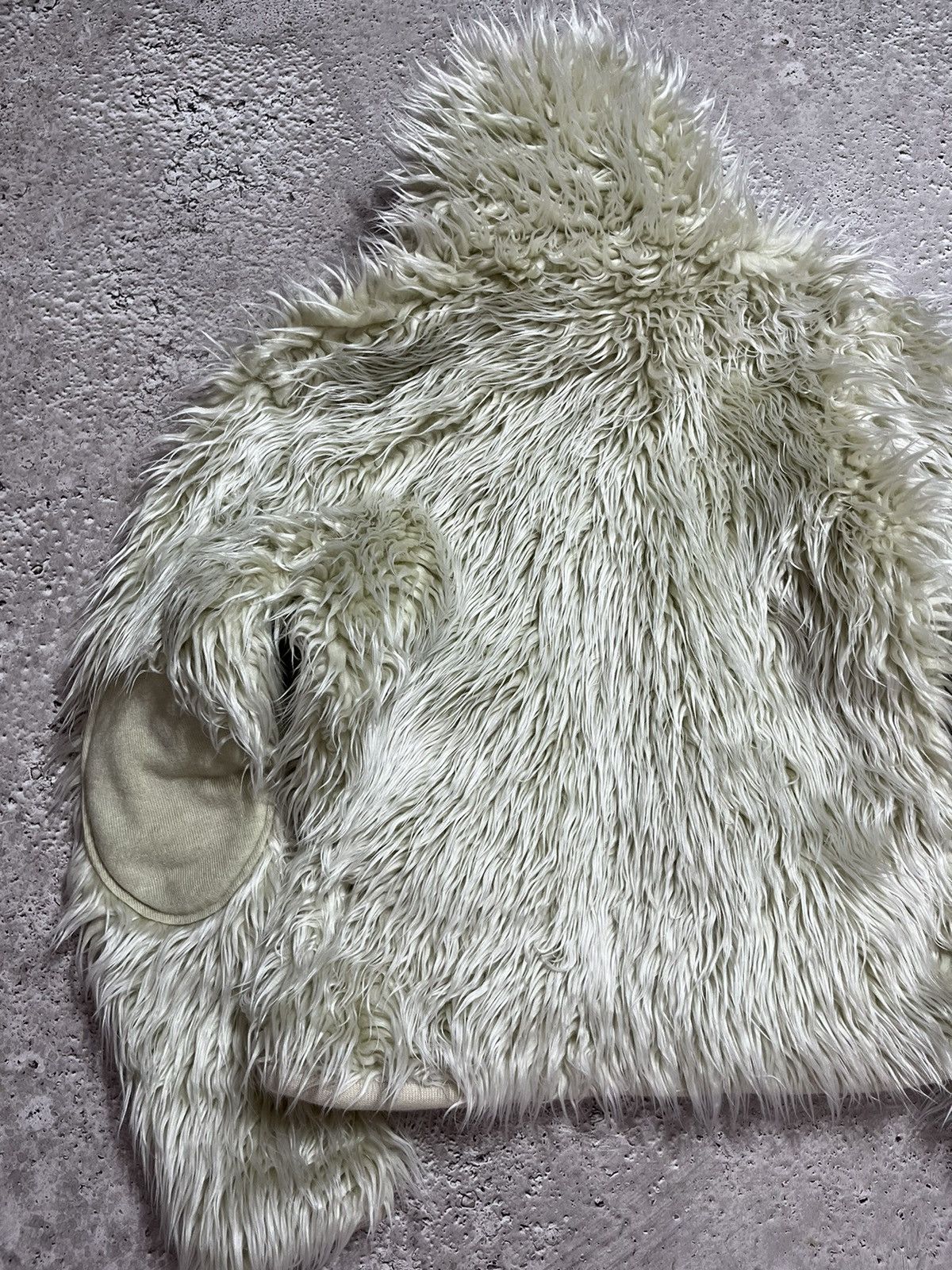 Beauty Beast × If Six Was Nine × Vintage FAUX FUR AMAZING CROPPED AVANT-GARDE JACKET COAT Size M / US 6-8 / IT 42-44 - 11 Thumbnail