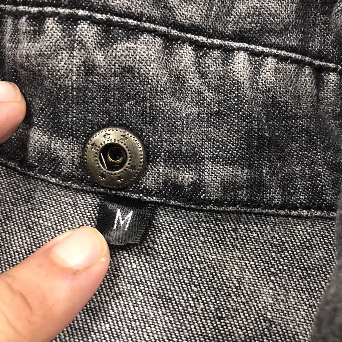 If Six Was Nine × In The Attic × Japanese Brand IN THE ATTIC PUNK BLACK FADED BUTTON JACKET Size US M / EU 48-50 / 2 - 9 Thumbnail