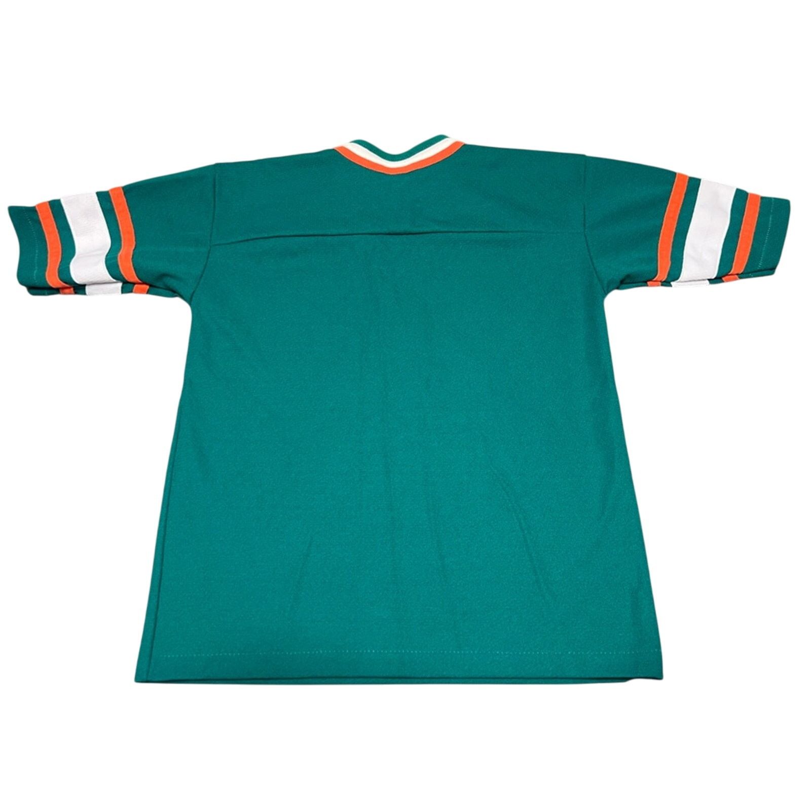 NFL Vintage Miami Dolphins Jersey Boy’s 10-12 90s MADE IN USA Size US S / EU 44-46 / 1 - 4 Thumbnail