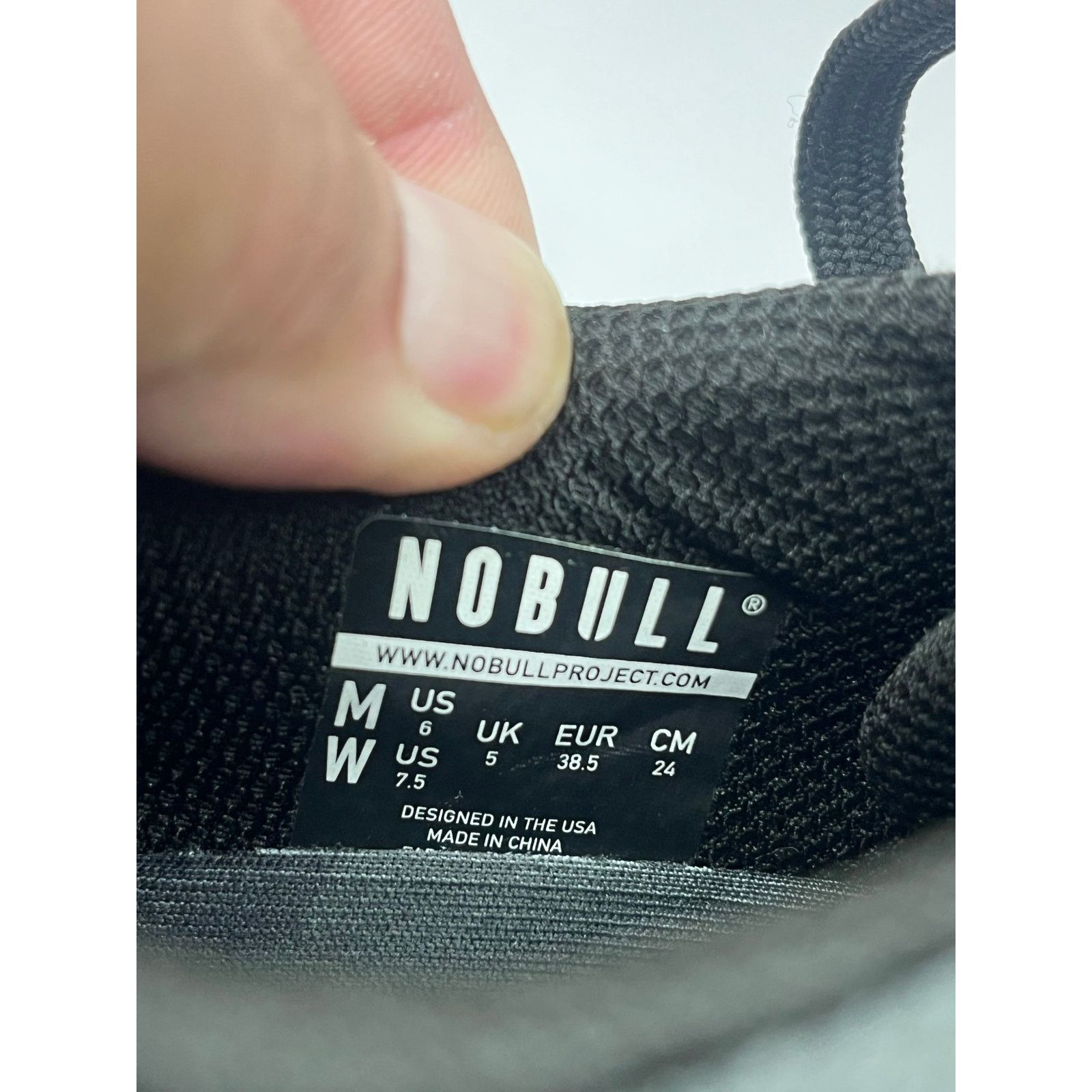 Unknown London Nobull Unisex Lifter Black Camo Casual Shoes Sneakers S USED Size US 7.5 / IT 37.5 - 7 Thumbnail