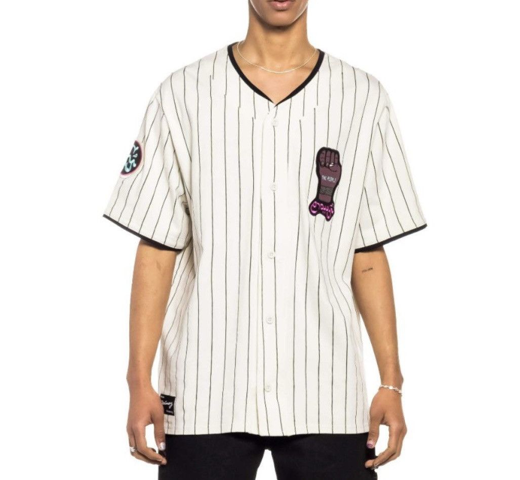 Other Grimey The Infamous GRMY The People Striped Baseball Jersey Size US M / EU 48-50 / 2 - 2 Thumbnail