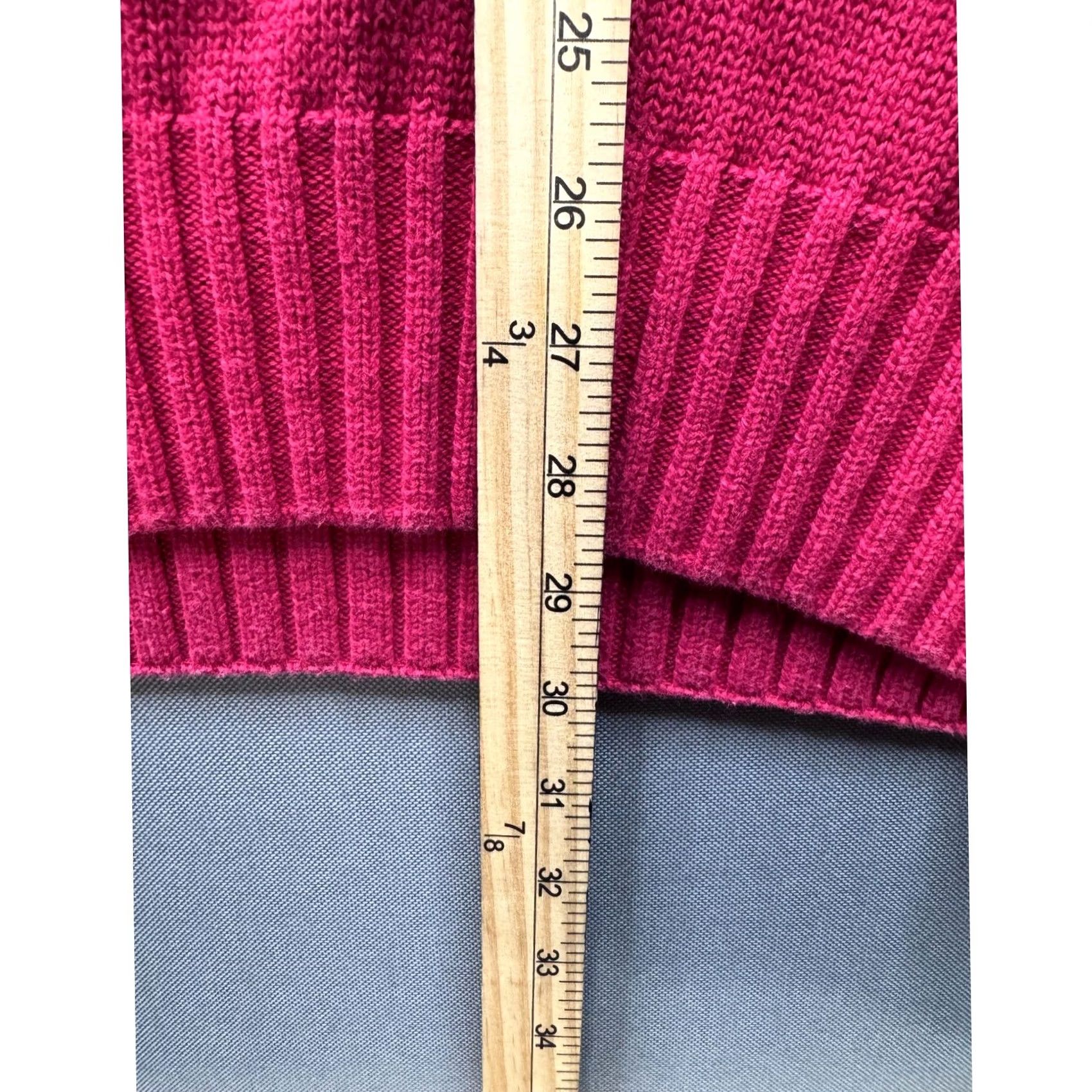 Chaps Chaps Mens Red Crew Neck Long Sleeve Sweater XLT Size US XL / EU 56 / 4 - 4 Thumbnail